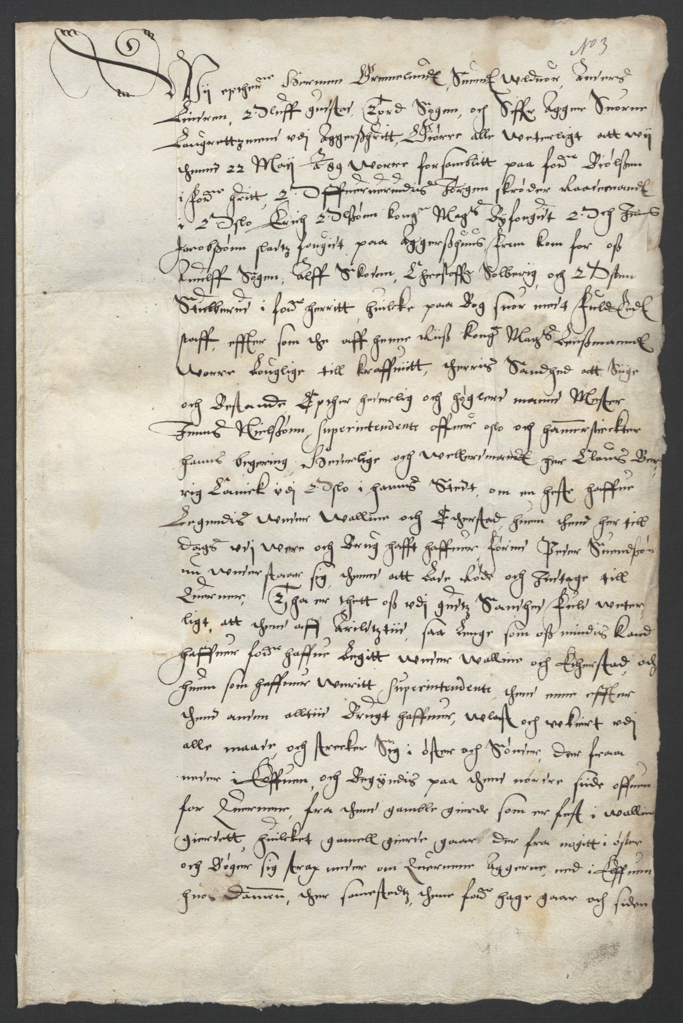 Oslo stiftsdireksjon, SAO/A-11085/G/Gb/L0001: Bispestolens dokumenter, 1584-1612, p. 12