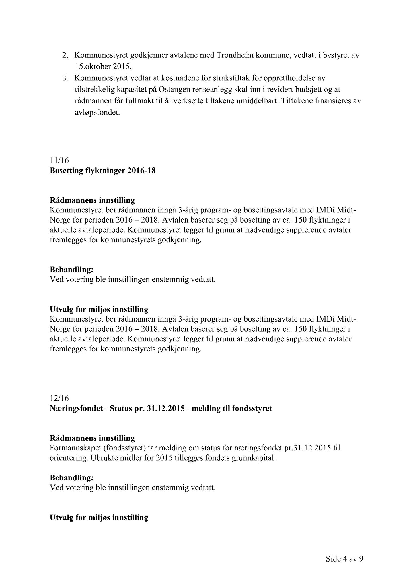 Klæbu Kommune, TRKO/KK/06-UM/L003: Utvalg for miljø - Møtedokumenter 2016, 2016, p. 673