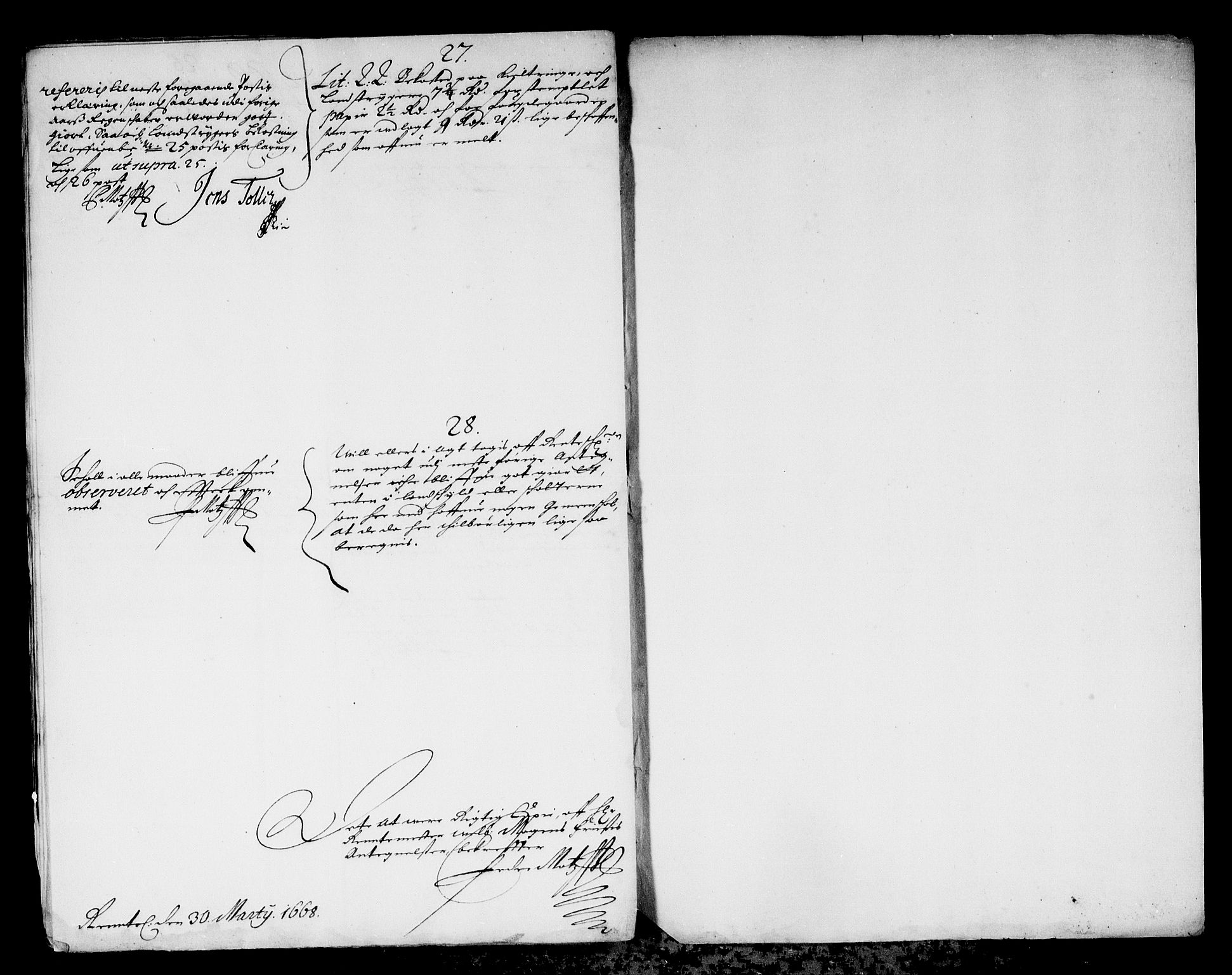 Rentekammeret inntil 1814, Reviderte regnskaper, Stiftamtstueregnskaper, Bergen stiftamt, AV/RA-EA-6043/R/Rc/L0019: Bergen stiftamt, 1665-1666