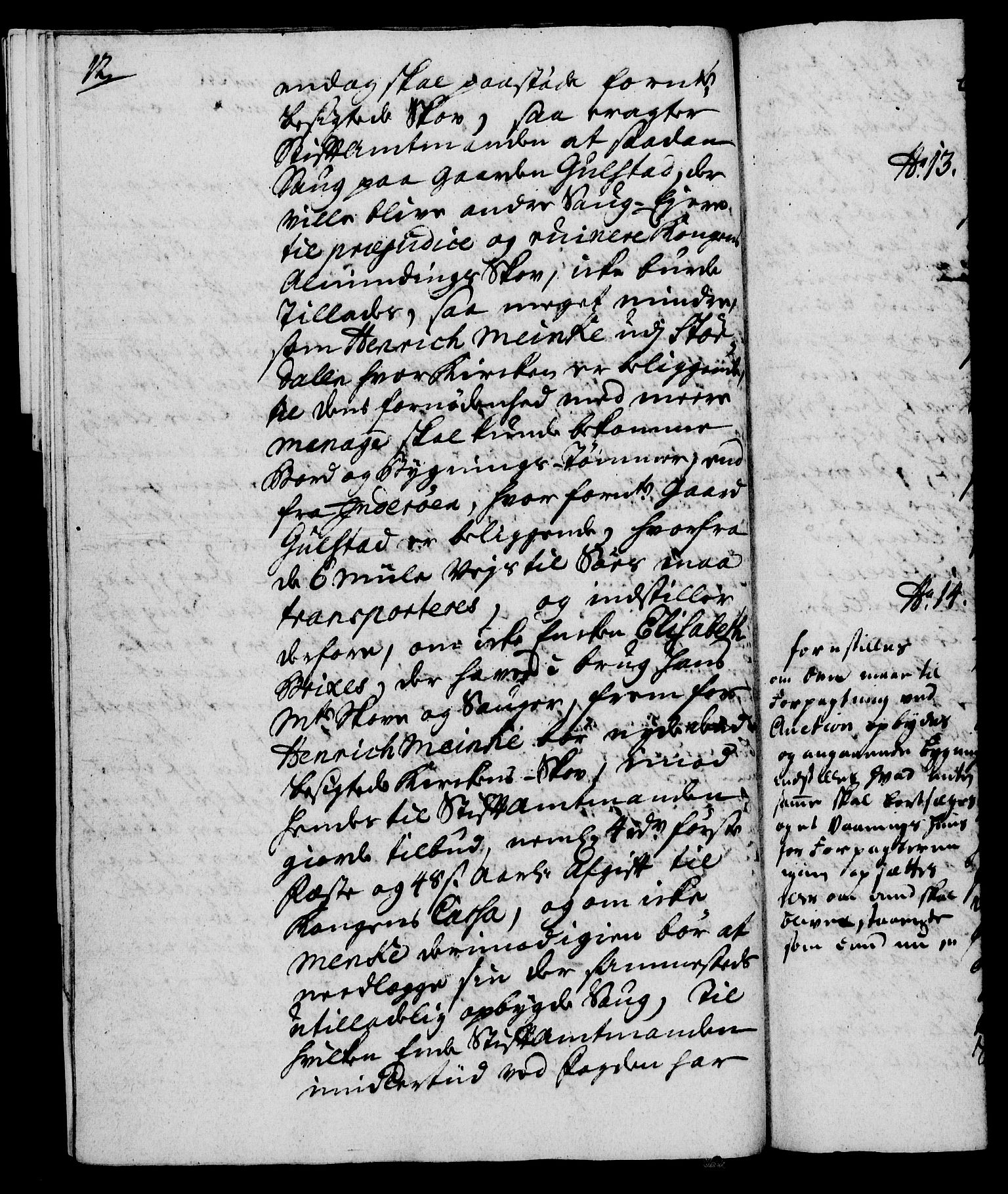Rentekammeret, Kammerkanselliet, RA/EA-3111/G/Gh/Gha/L0022: Norsk ekstraktmemorialprotokoll (merket RK 53.67), 1739-1741, p. 12