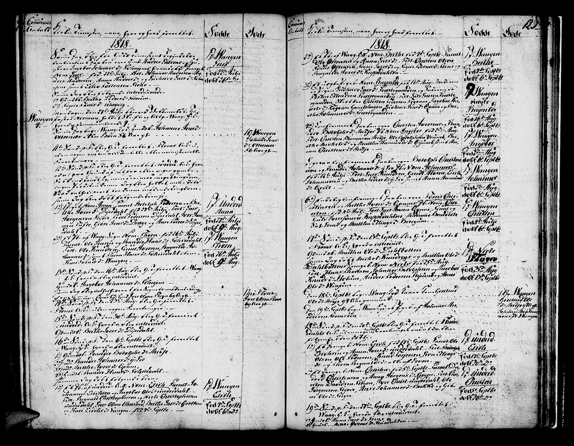 Aurland sokneprestembete, AV/SAB-A-99937/H/Ha/Haa/L0005: Parish register (official) no. A 5, 1801-1821, p. 123