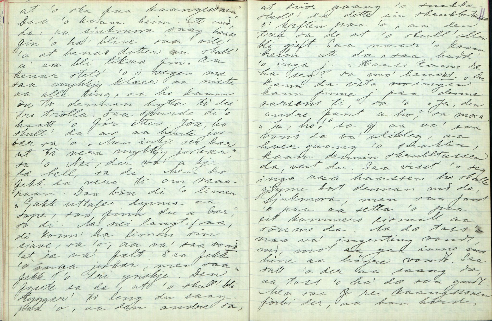 Rikard Berge, TEMU/TGM-A-1003/F/L0003/0012: 061-100 Innholdslister / 71 Kilen: sagn m.m., 1910, p. 10-11