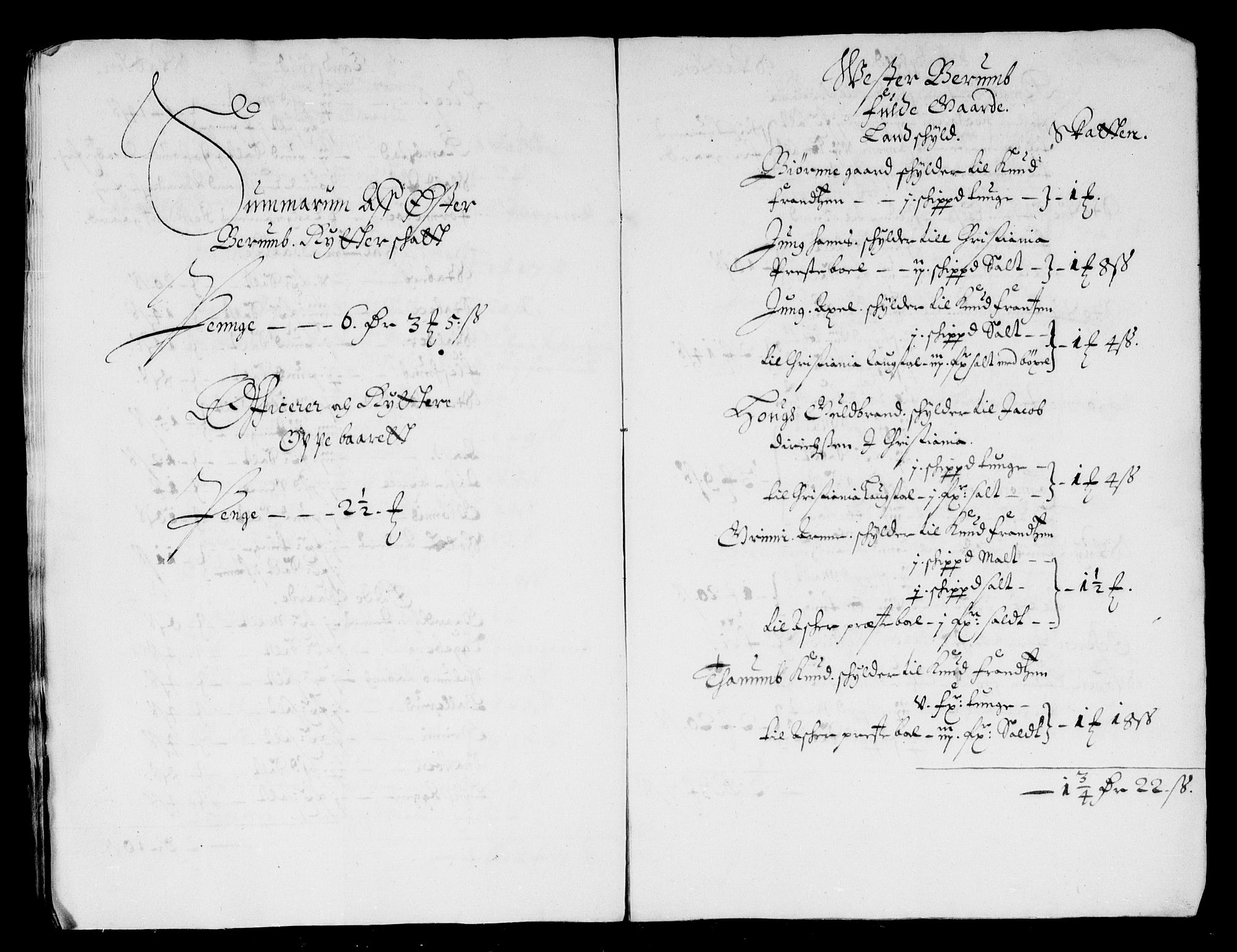 Rentekammeret inntil 1814, Reviderte regnskaper, Stiftamtstueregnskaper, Landkommissariatet på Akershus og Akershus stiftamt, AV/RA-EA-5869/R/Rb/L0074: Akershus stiftamt, 1670