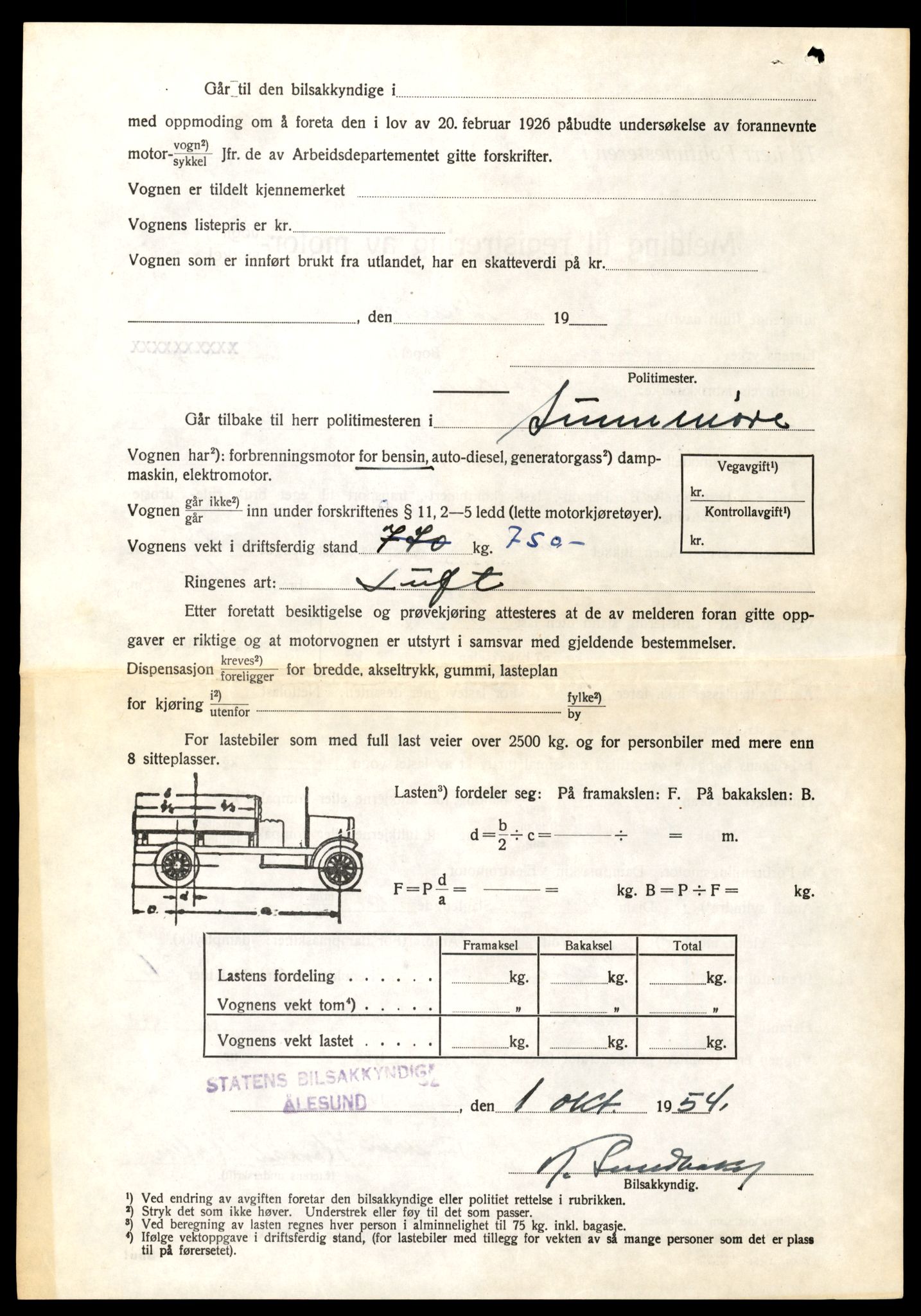 Møre og Romsdal vegkontor - Ålesund trafikkstasjon, AV/SAT-A-4099/F/Fe/L0047: Registreringskort for kjøretøy T 14580 - T 14720, 1927-1998, p. 366