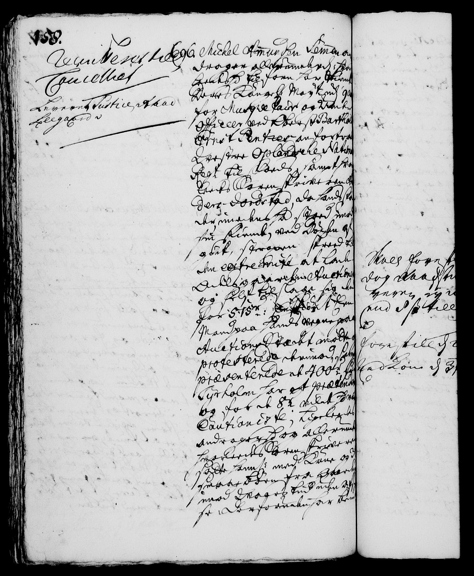 Rentekammeret, Kammerkanselliet, RA/EA-3111/G/Gh/Gha/L0003: Norsk ekstraktmemorialprotokoll, sak. 600-765 (merket RK 53.48), 1720-1721, p. 158