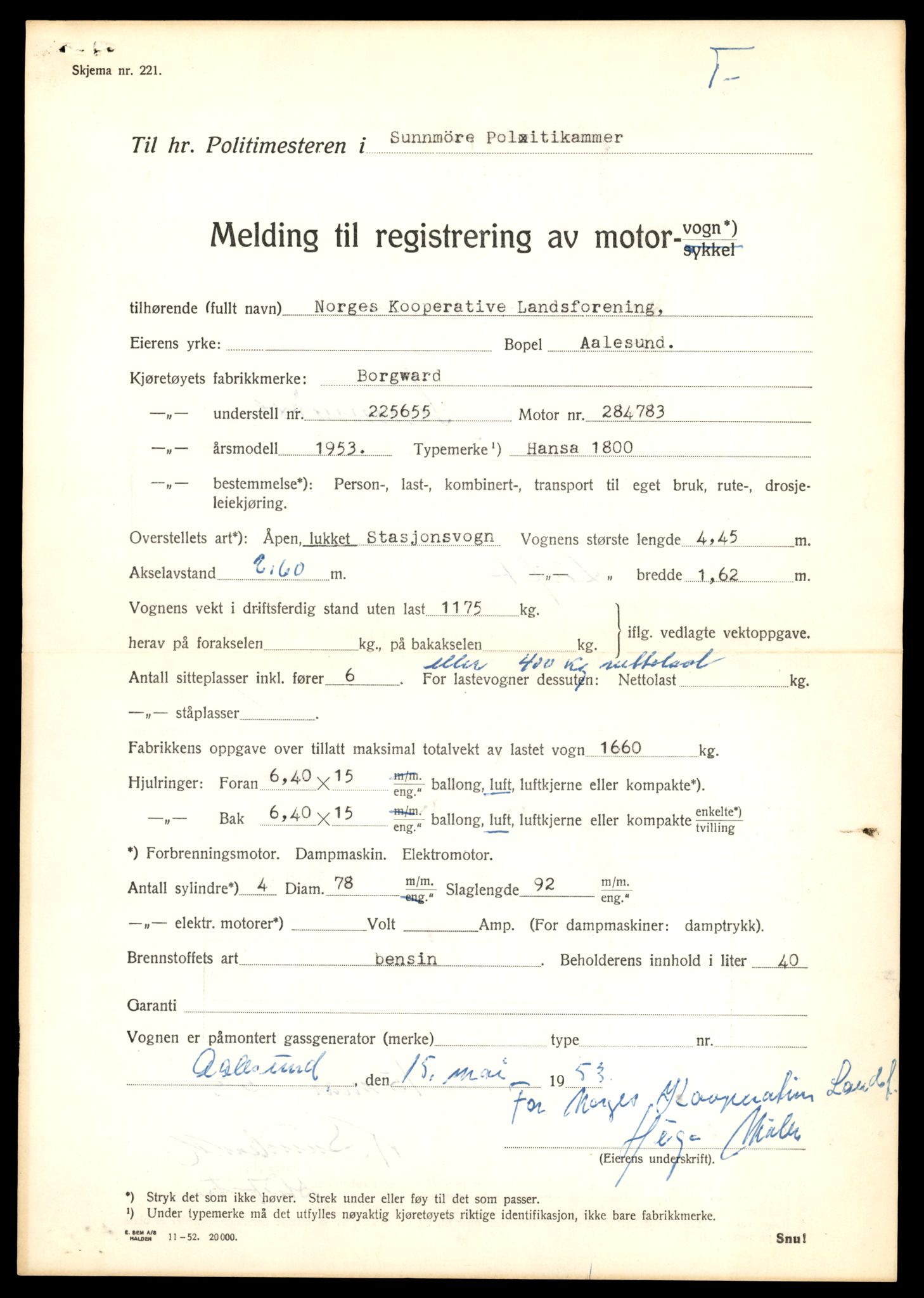 Møre og Romsdal vegkontor - Ålesund trafikkstasjon, AV/SAT-A-4099/F/Fe/L0043: Registreringskort for kjøretøy T 14080 - T 14204, 1927-1998, p. 2431