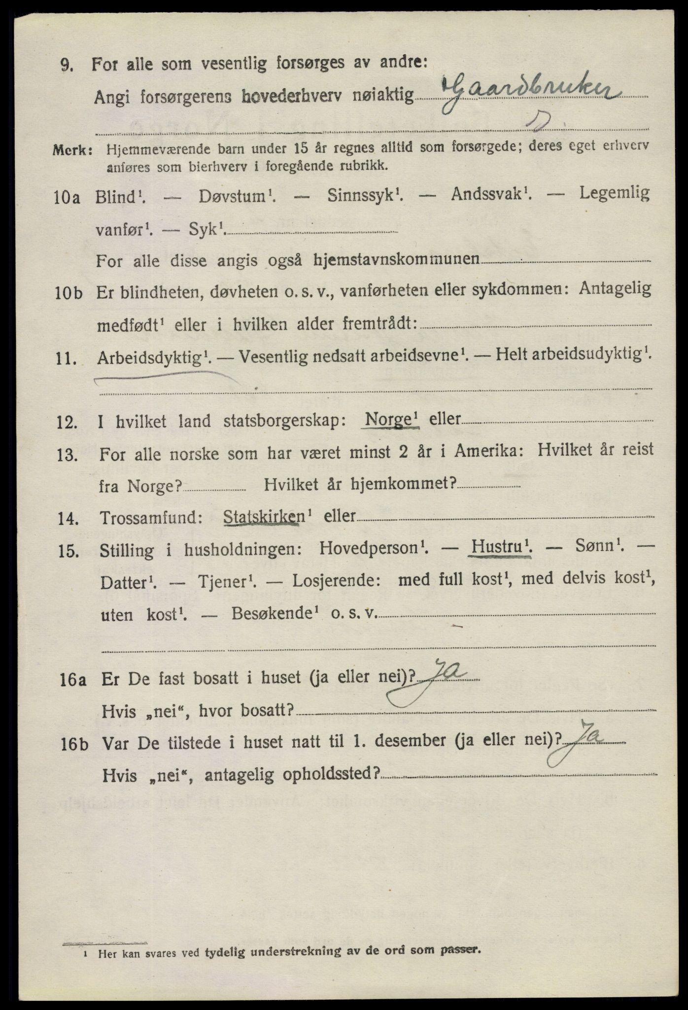 SAO, 1920 census for Eidsberg, 1920, p. 3982