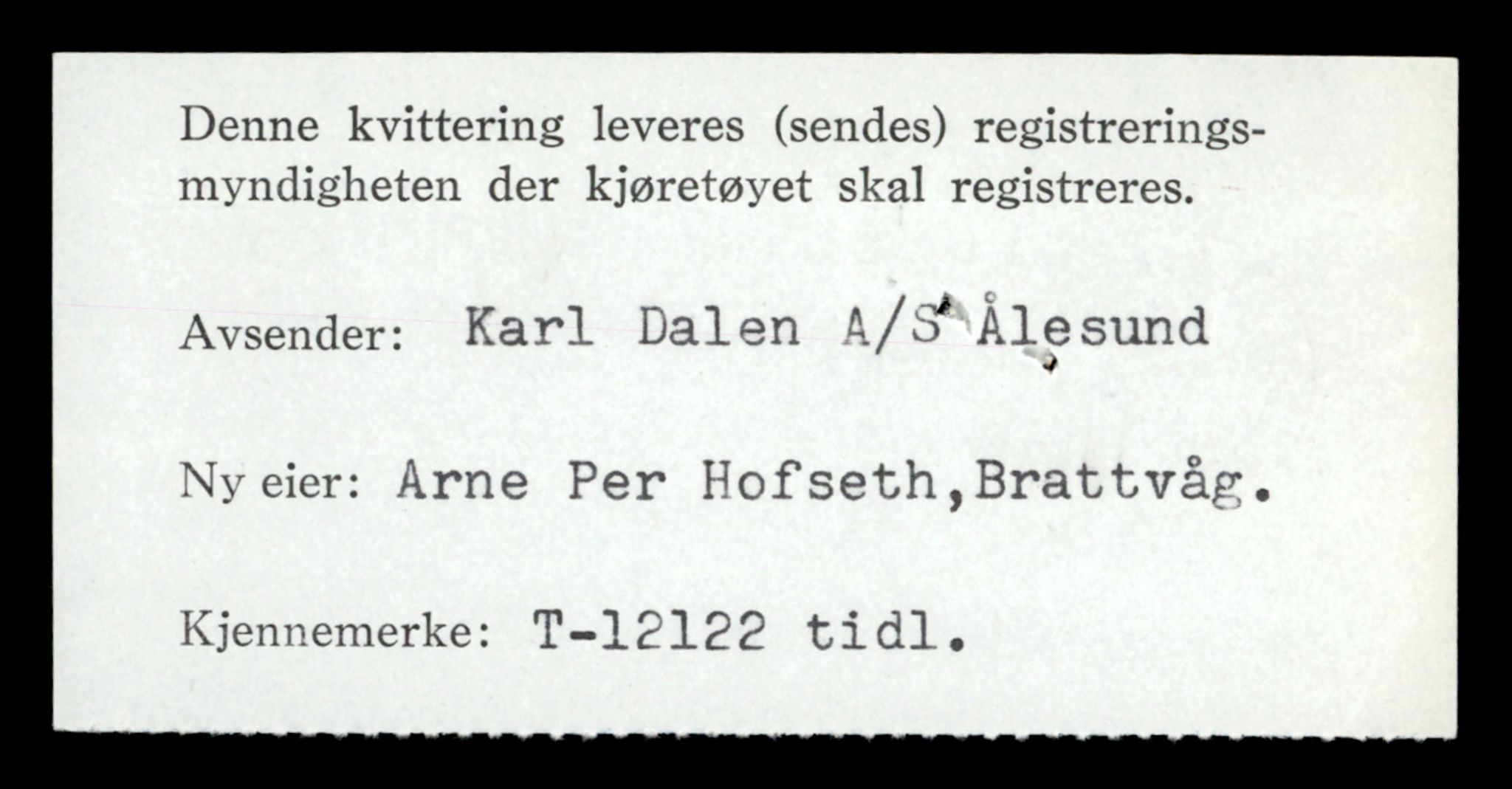 Møre og Romsdal vegkontor - Ålesund trafikkstasjon, AV/SAT-A-4099/F/Fe/L0036: Registreringskort for kjøretøy T 12831 - T 13030, 1927-1998, p. 1816