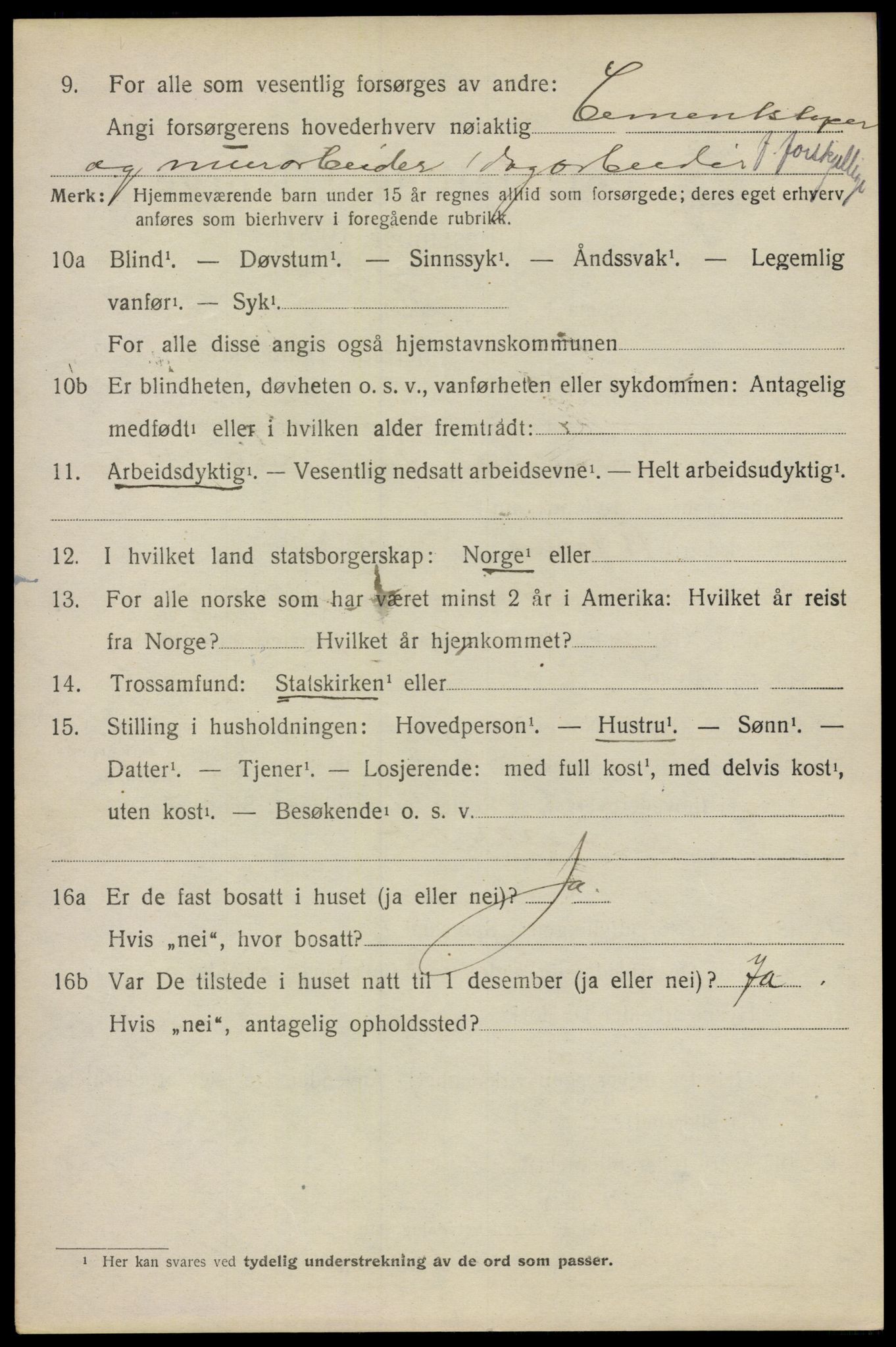 SAO, 1920 census for Ås, 1920, p. 4729