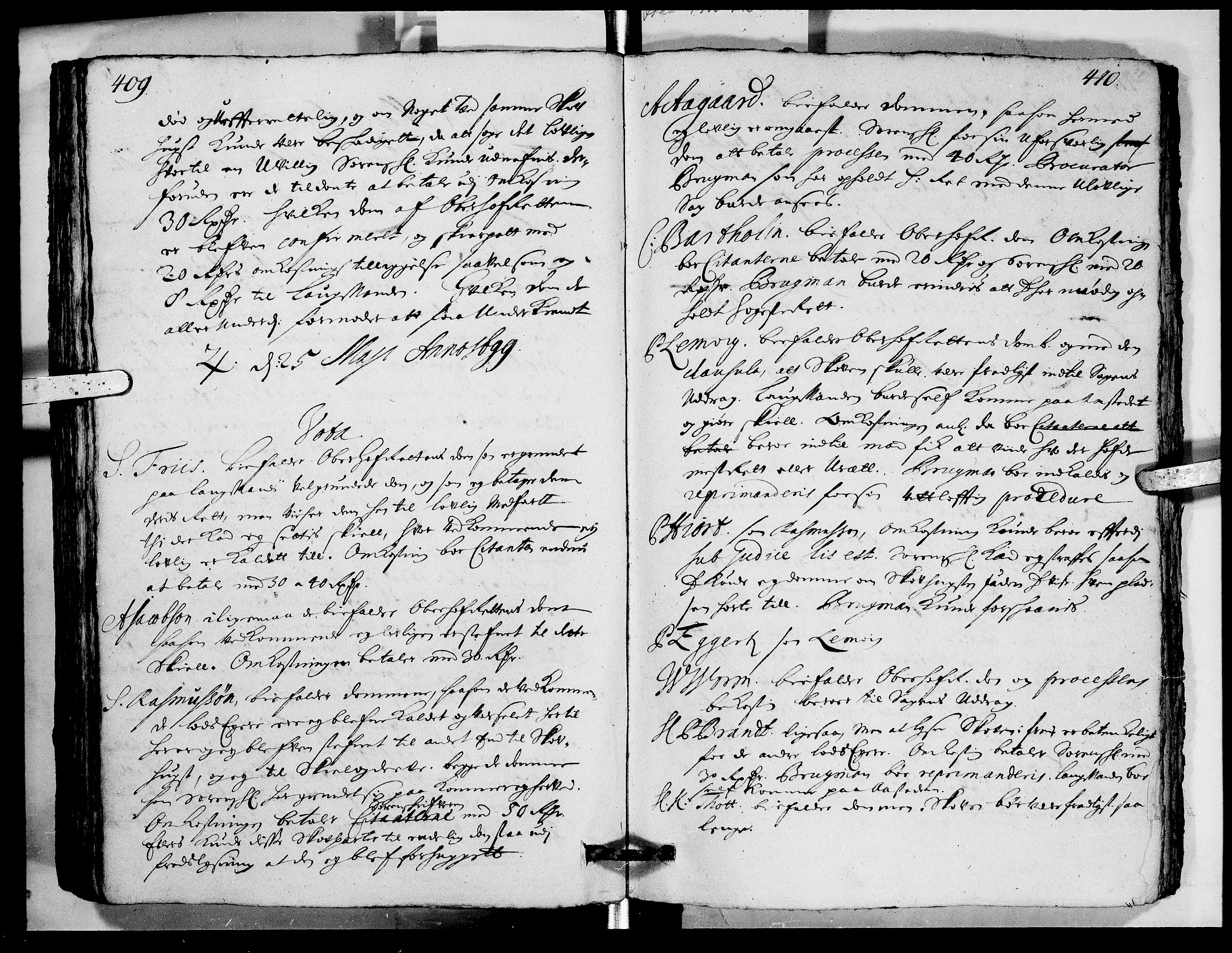 Højesteret, DRA/A-0009, 1699, p. 409-410