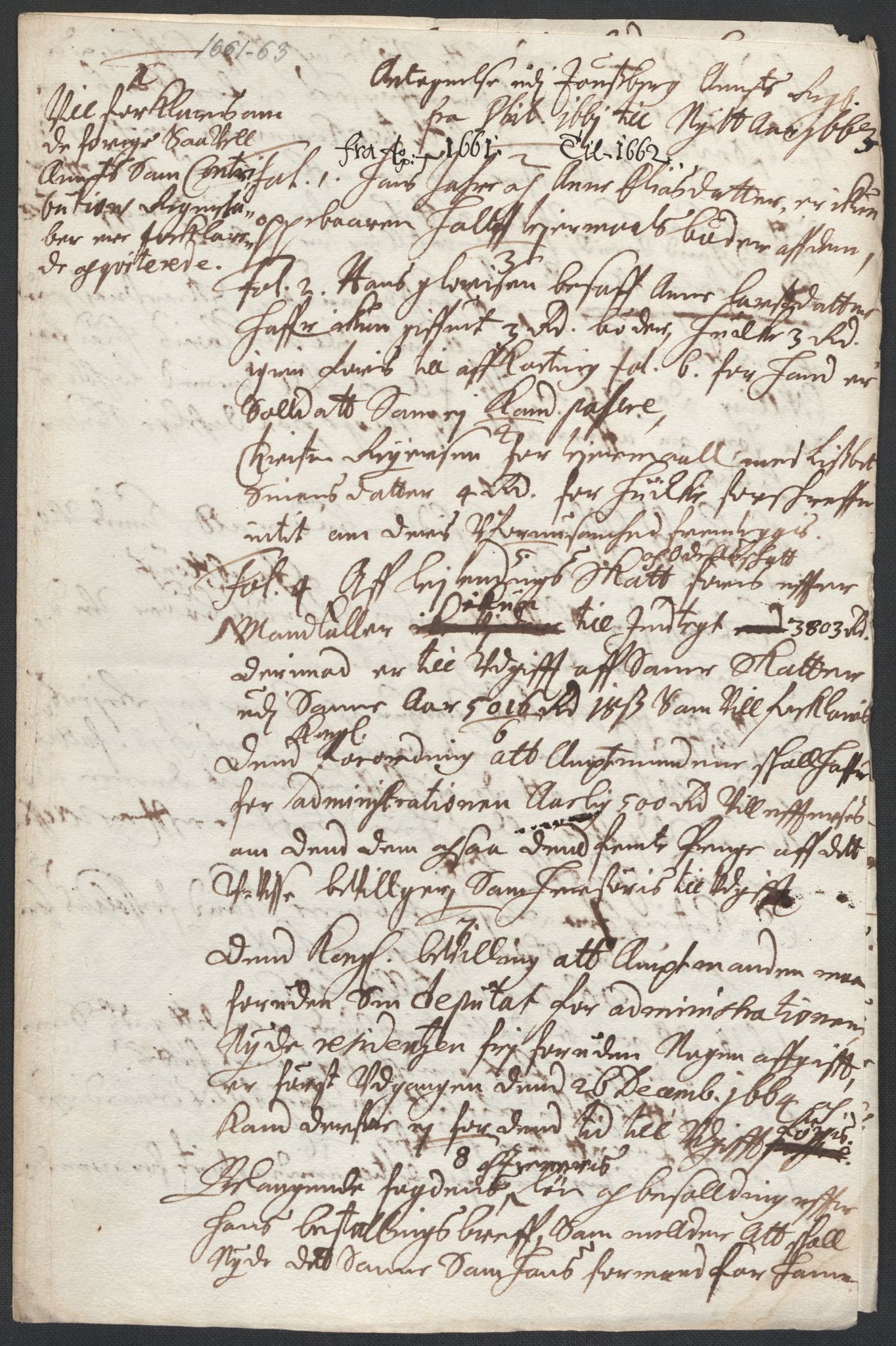 Rentekammeret inntil 1814, Reviderte regnskaper, Fogderegnskap, RA/EA-4092/R32/L1863: Fogderegnskap Jarlsberg grevskap, 1659-1687, p. 313