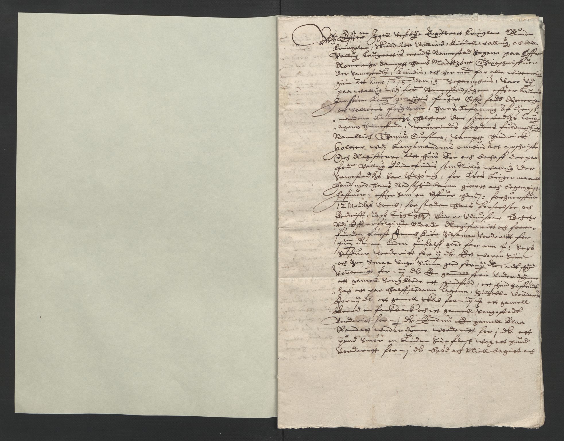 Rentekammeret inntil 1814, Reviderte regnskaper, Lensregnskaper, AV/RA-EA-5023/R/Rb/Rba/L0047: Akershus len, 1618-1619