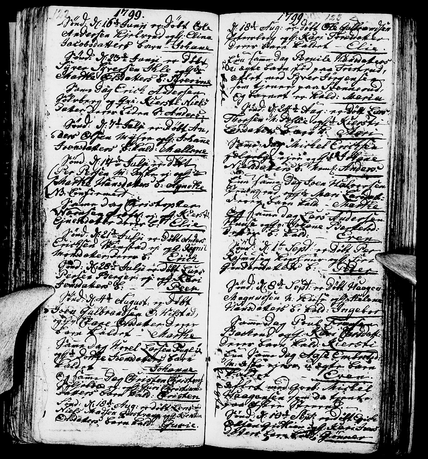 Nes prestekontor, Hedmark, AV/SAH-PREST-020/L/La/L0002: Parish register (copy) no. 2, 1785-1813, p. 122-123