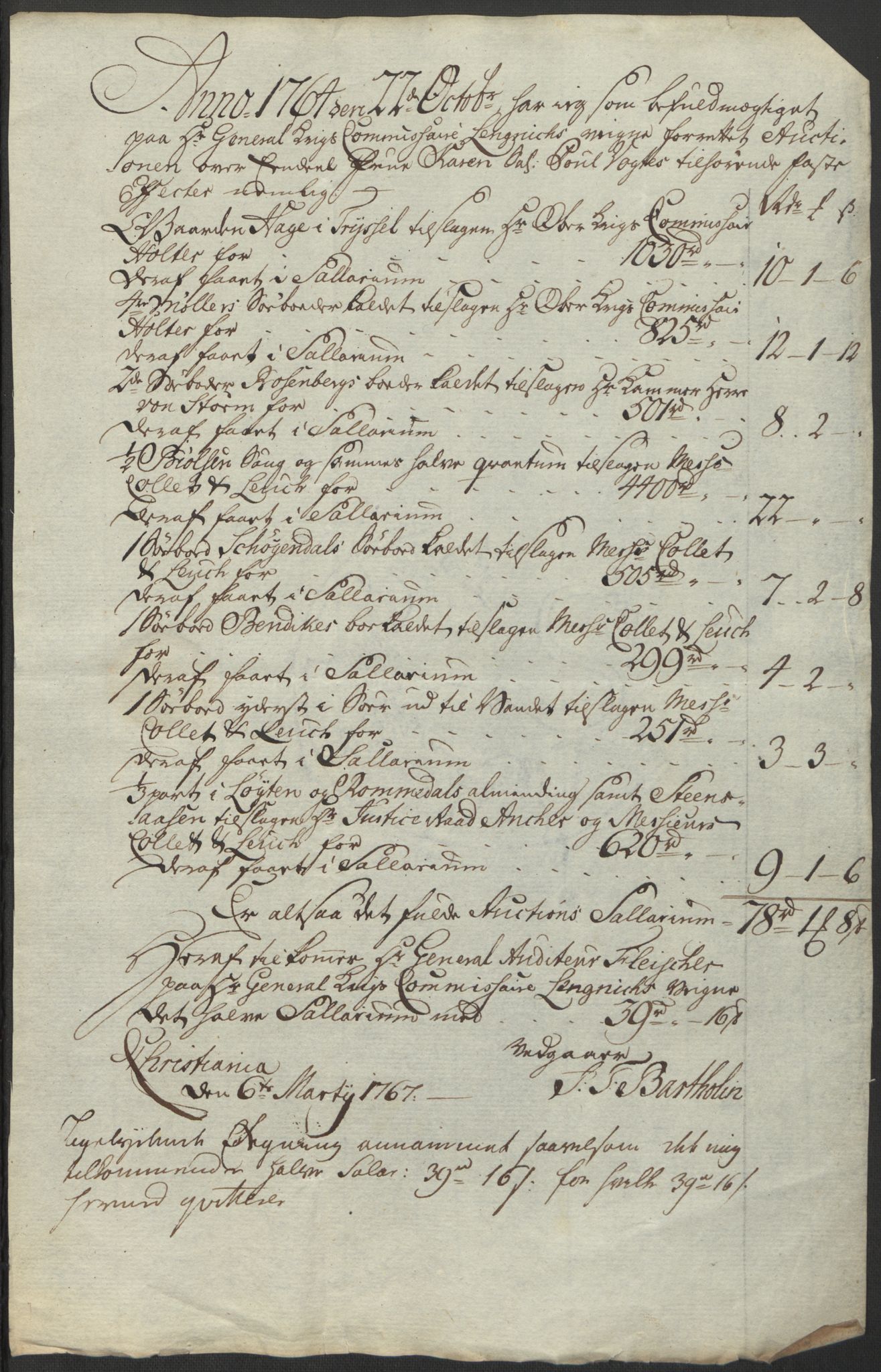 Forsvaret, Generalauditøren, AV/RA-RAFA-1772/F/Fj/Fja/L0038: --, 1744-1821, p. 83