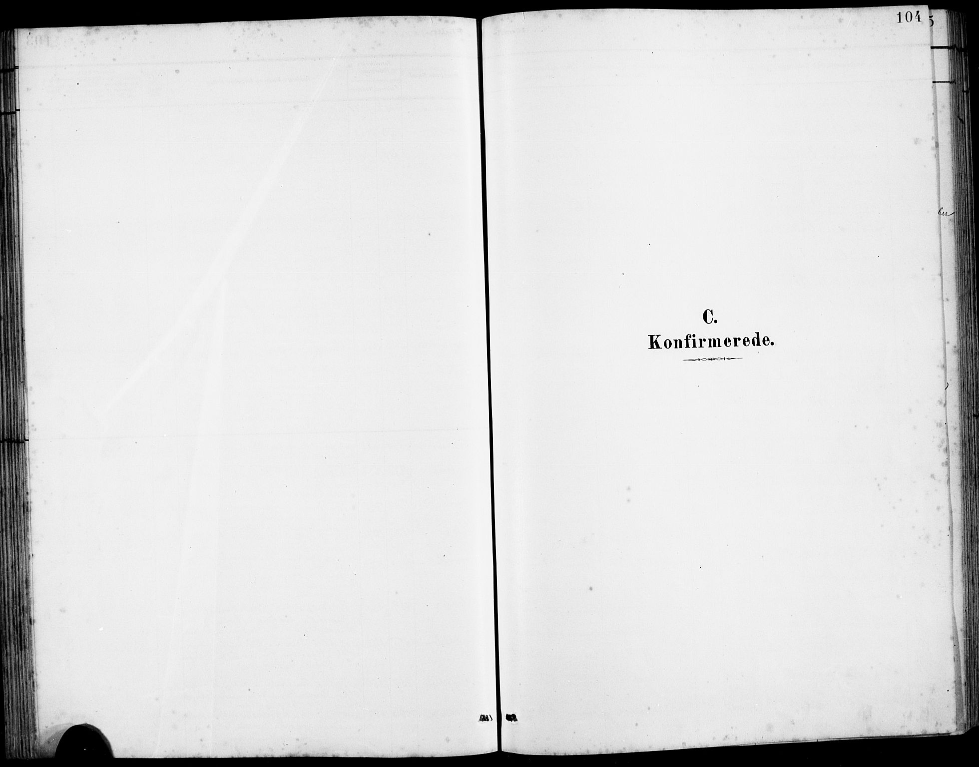Hamre sokneprestembete, SAB/A-75501/H/Ha/Hab: Parish register (copy) no. B 3, 1881-1898, p. 104