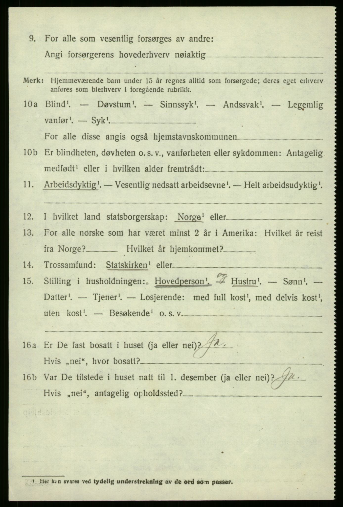 SAB, 1920 census for Eid, 1920, p. 2259