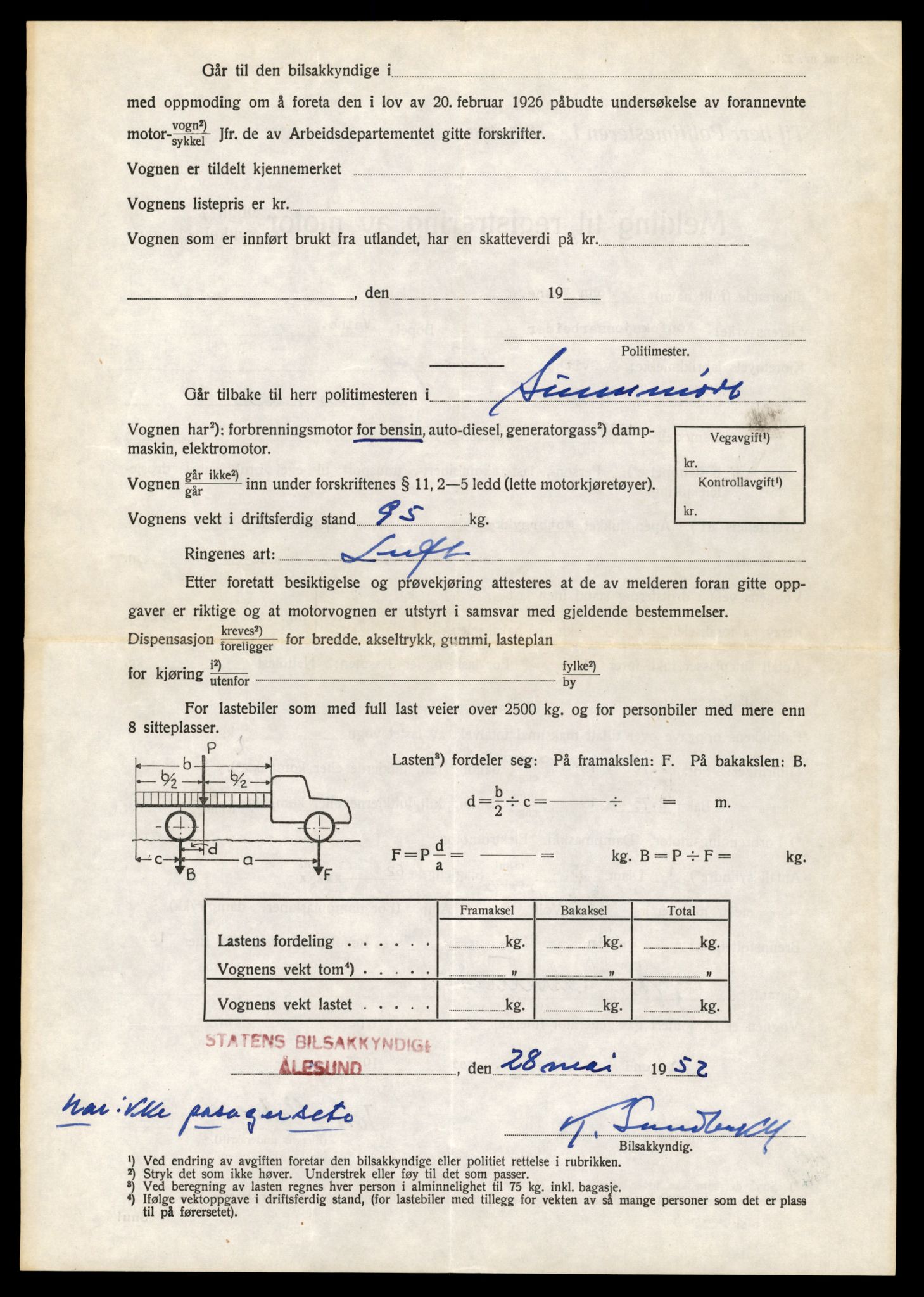 Møre og Romsdal vegkontor - Ålesund trafikkstasjon, AV/SAT-A-4099/F/Fe/L0039: Registreringskort for kjøretøy T 13361 - T 13530, 1927-1998, p. 48