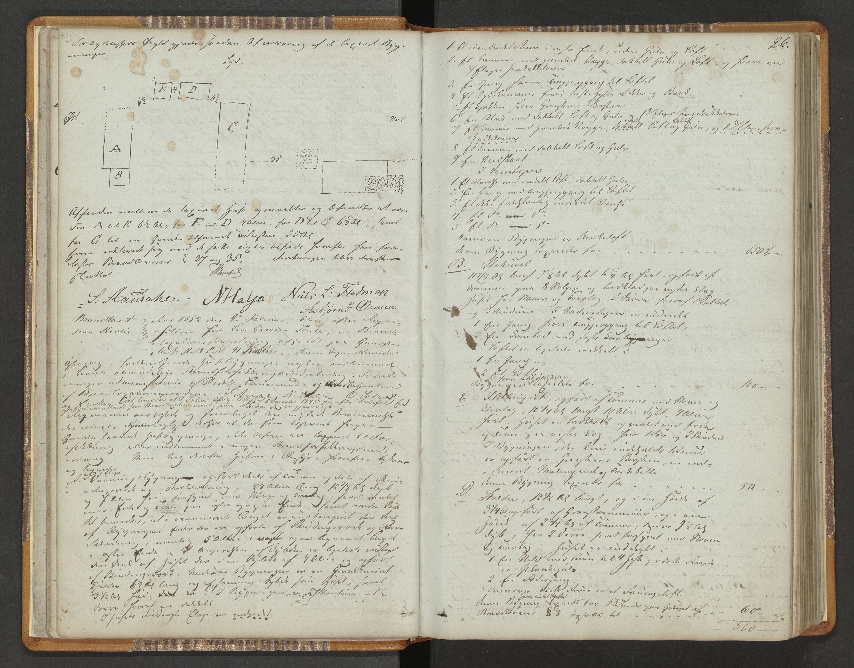 Norges Brannkasse Romsdal, AV/SAT-A-5499/Fa/L0001: Branntakstprotokoll, 1846-1877, p. 26