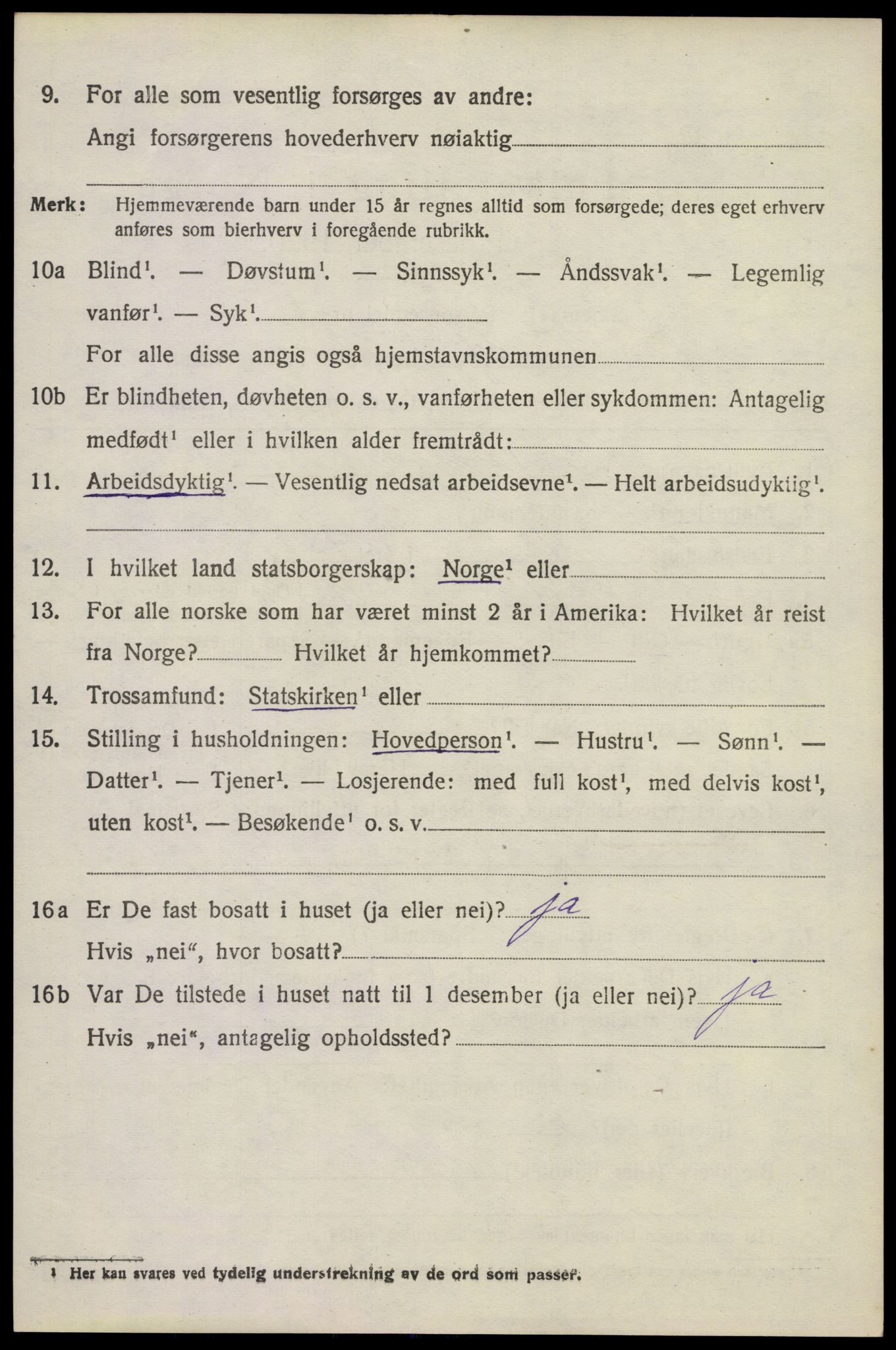 SAKO, 1920 census for Lardal, 1920, p. 2372