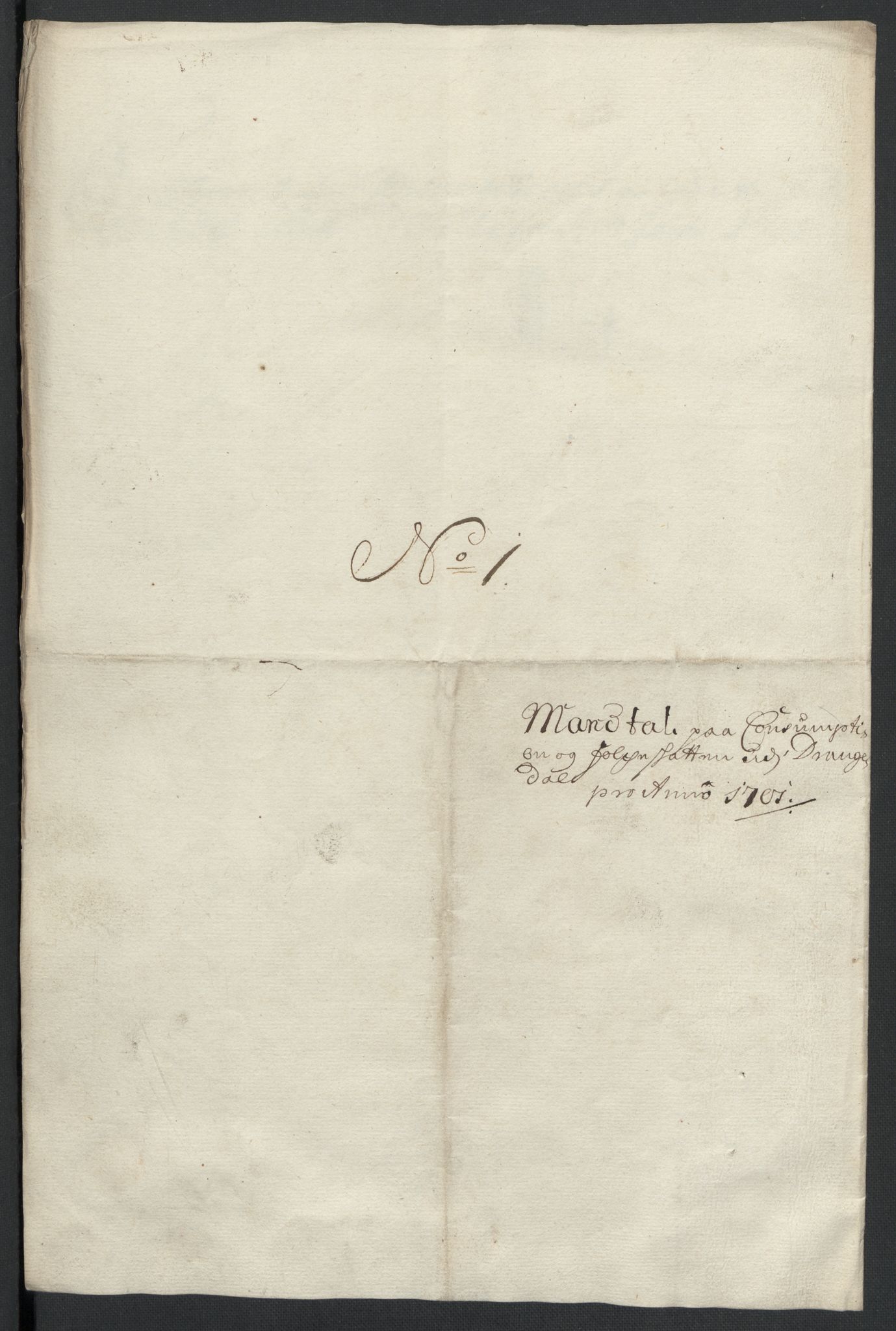 Rentekammeret inntil 1814, Reviderte regnskaper, Fogderegnskap, AV/RA-EA-4092/R36/L2105: Fogderegnskap Øvre og Nedre Telemark og Bamble, 1701, p. 196