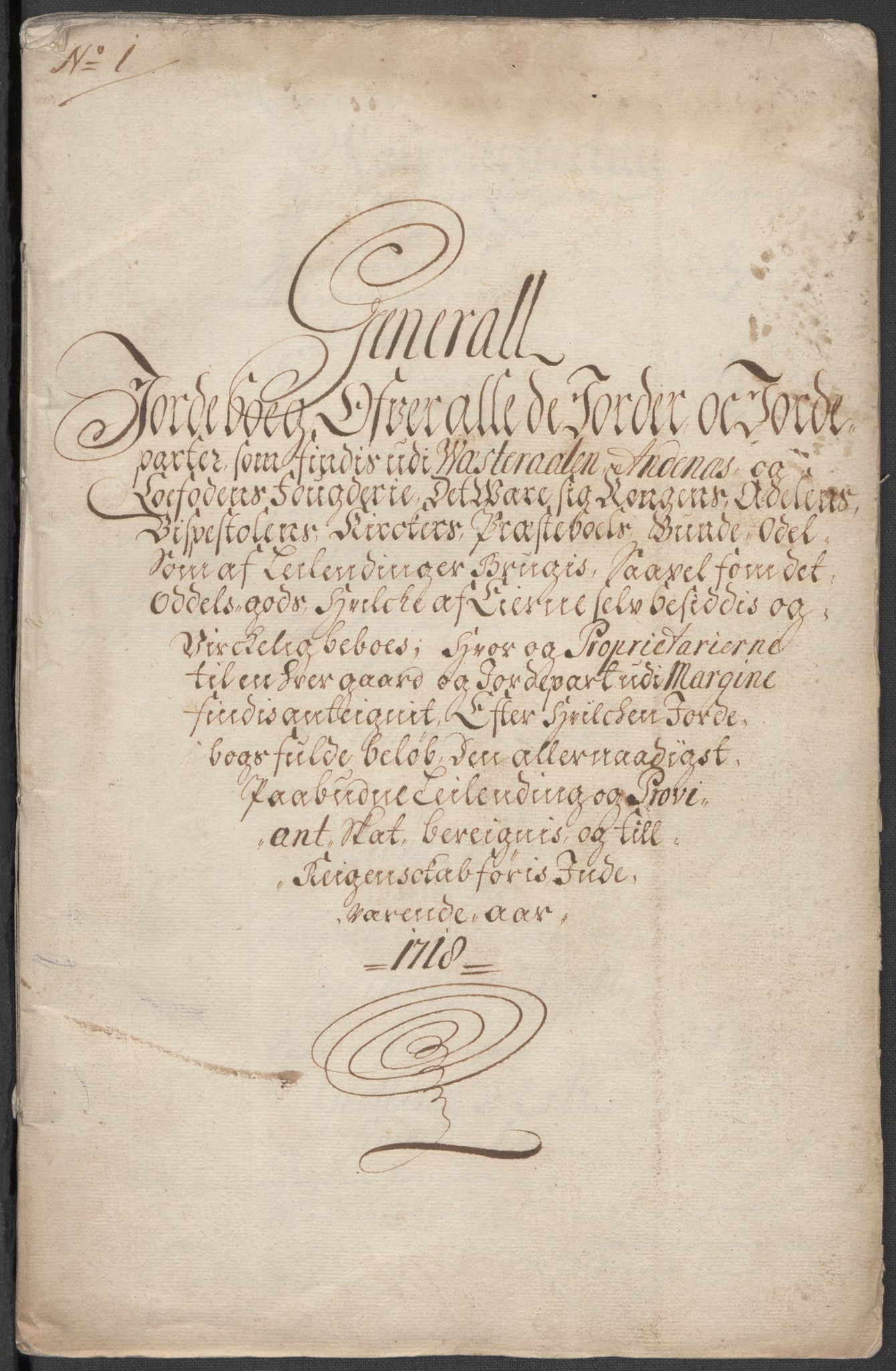 Rentekammeret inntil 1814, Reviderte regnskaper, Fogderegnskap, AV/RA-EA-4092/R67/L4684: Fogderegnskap Vesterålen, Andenes og Lofoten, 1718, p. 30