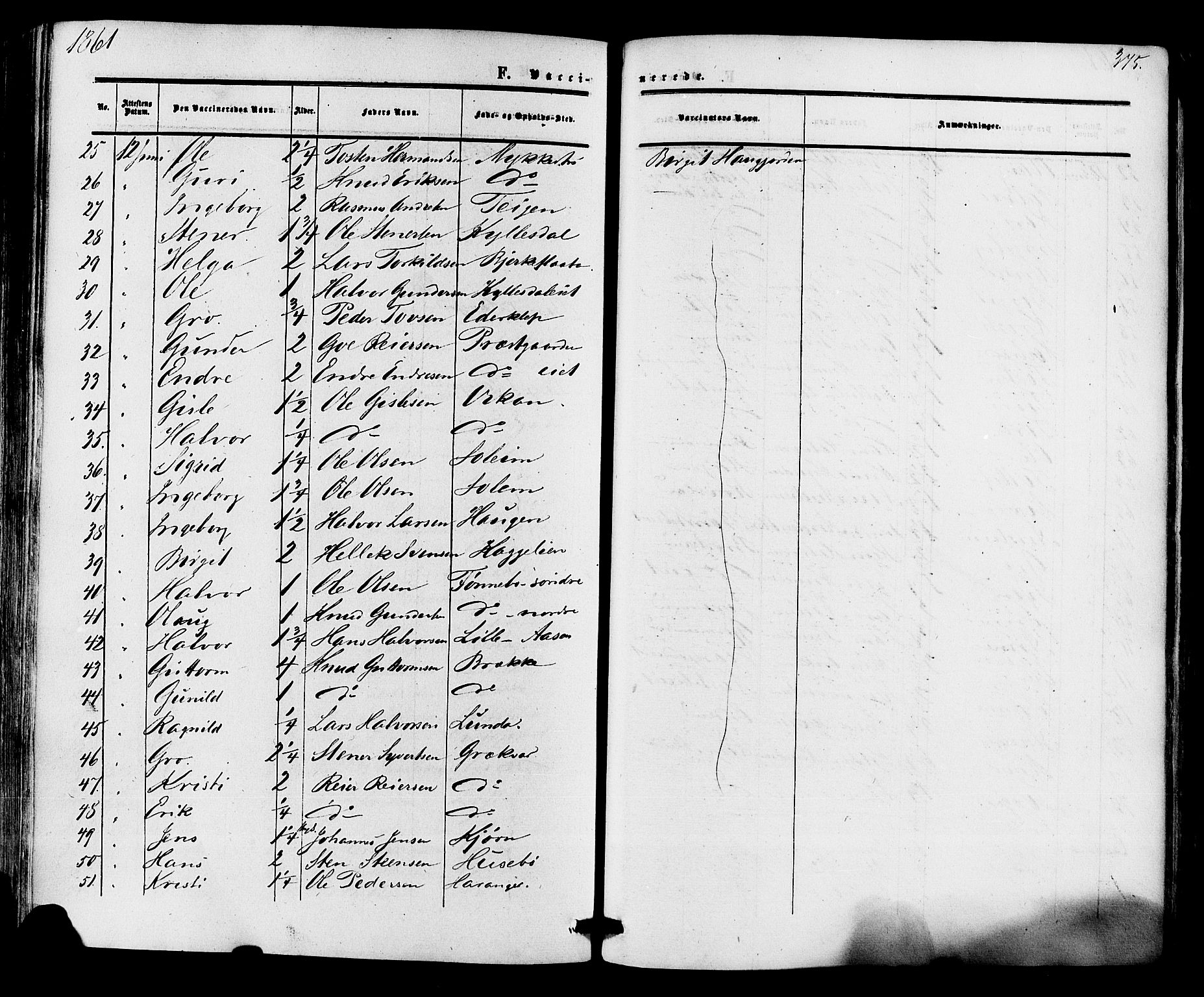 Nore kirkebøker, SAKO/A-238/F/Fa/L0003: Parish register (official) no. I 3, 1858-1866, p. 375