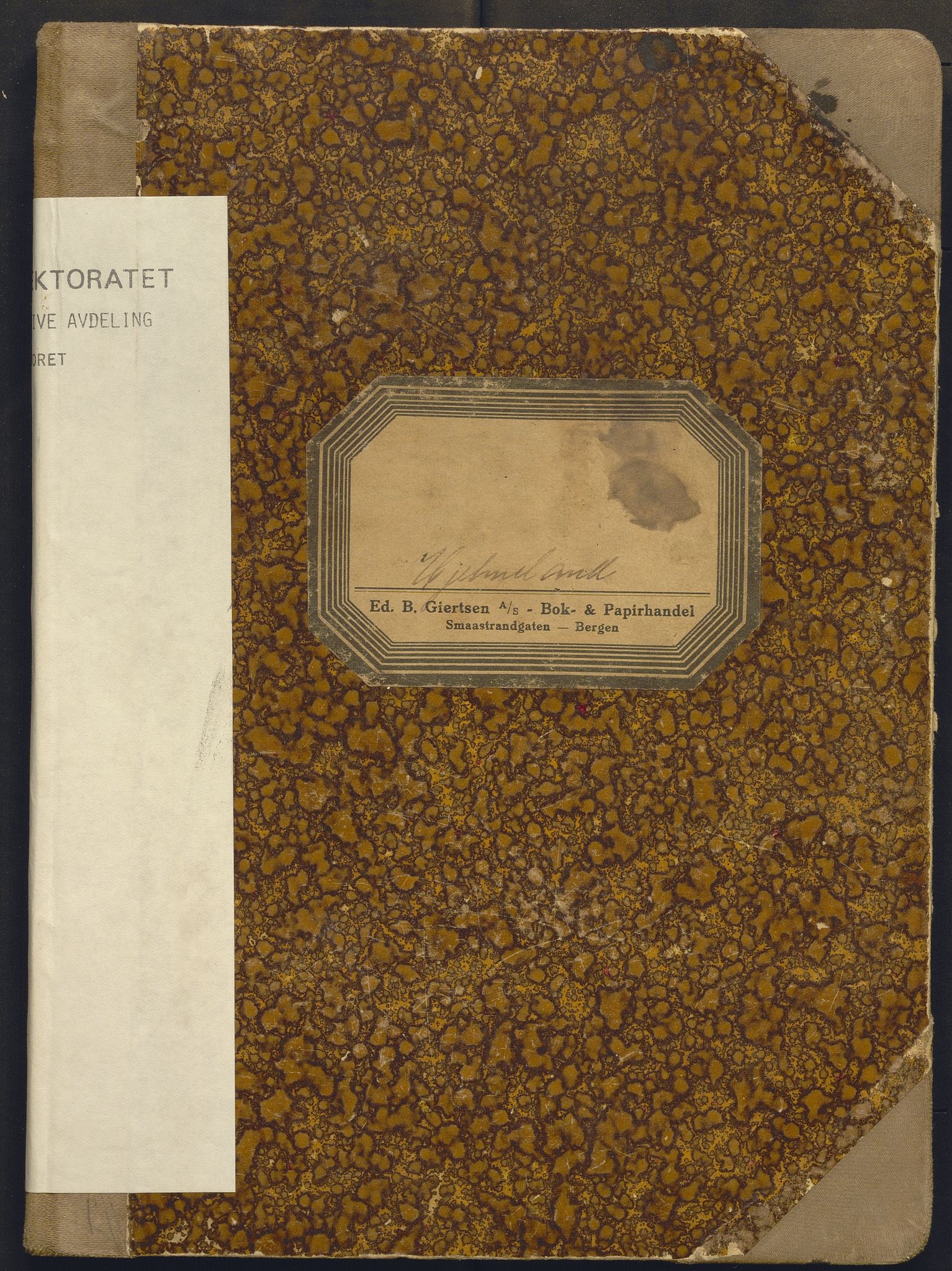 Fiskeridirektoratet - 1 Adm. ledelse - 13 Båtkontoret, AV/SAB-A-2003/I/Ia/Iai/L0037: 135.0913/2 Merkeprotokoll - Hjelmeland, 1937-1945