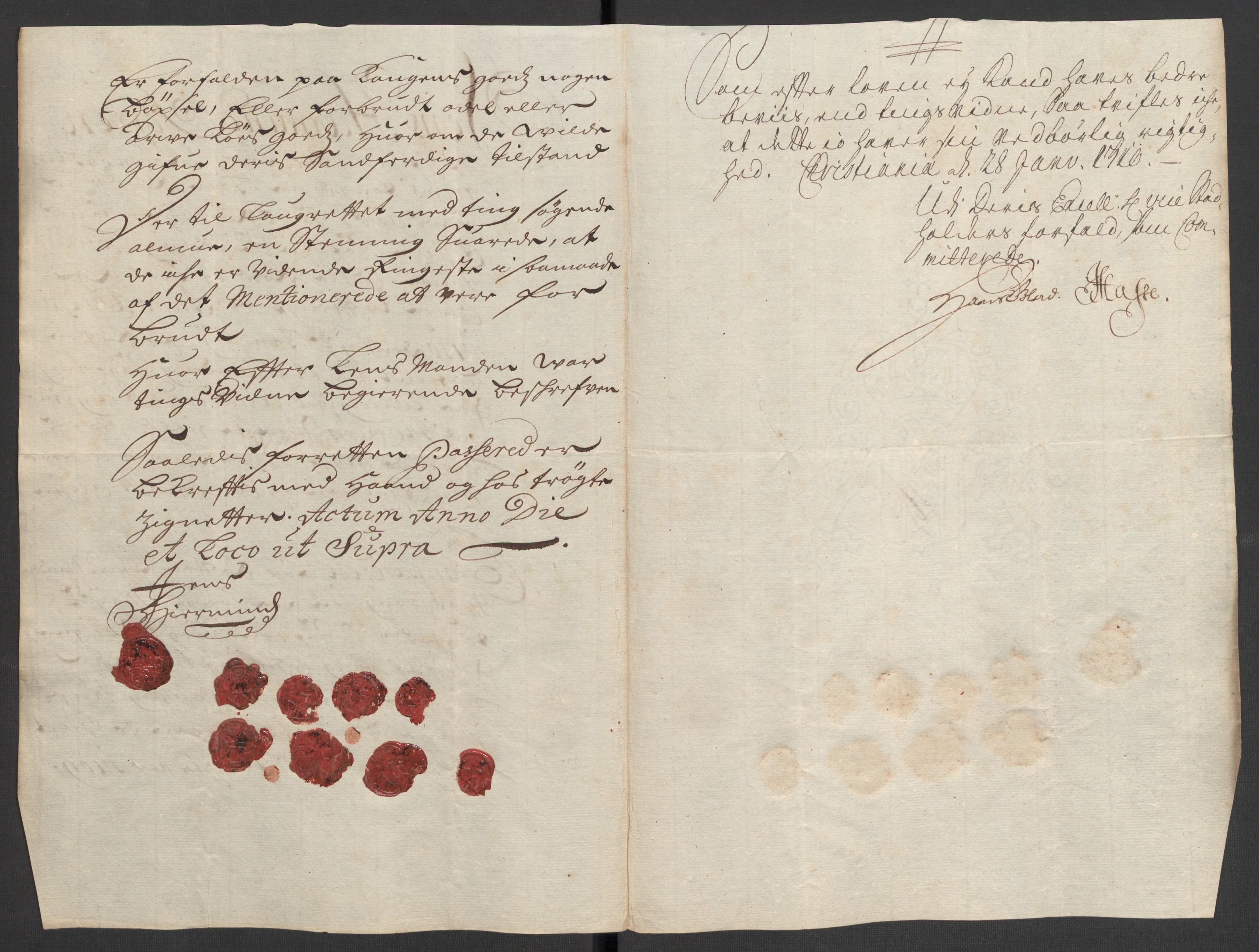 Rentekammeret inntil 1814, Reviderte regnskaper, Fogderegnskap, AV/RA-EA-4092/R31/L1703: Fogderegnskap Hurum, Røyken, Eiker, Lier og Buskerud, 1709, p. 28