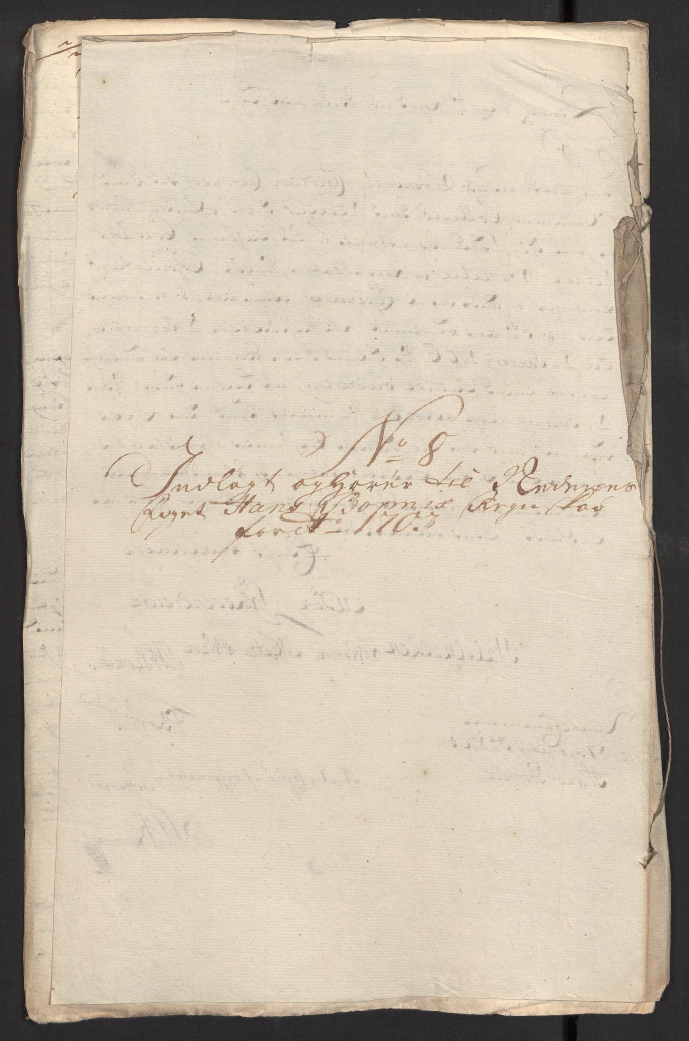 Rentekammeret inntil 1814, Reviderte regnskaper, Fogderegnskap, RA/EA-4092/R39/L2316: Fogderegnskap Nedenes, 1702-1703, p. 212