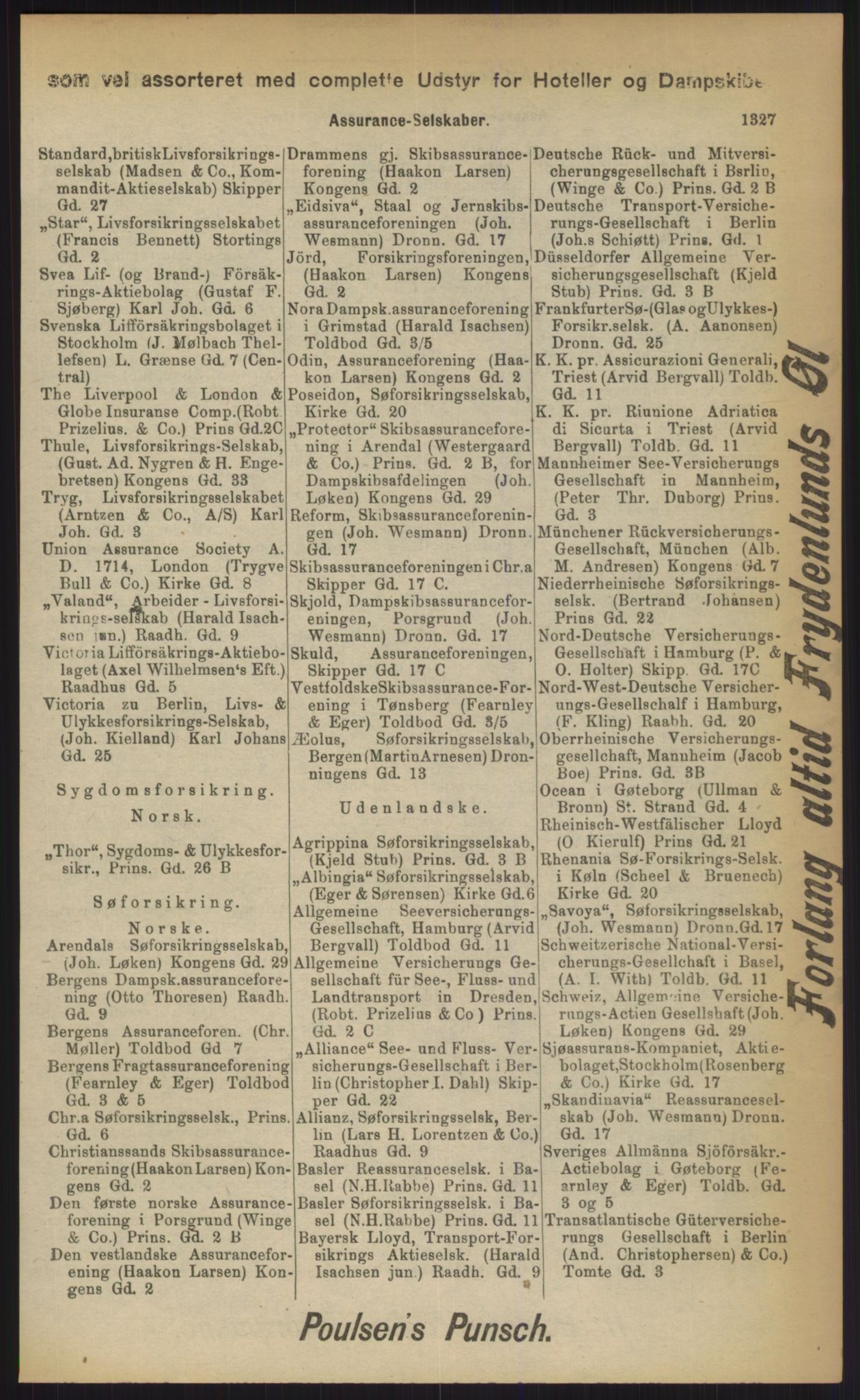Kristiania/Oslo adressebok, PUBL/-, 1903, p. 1327