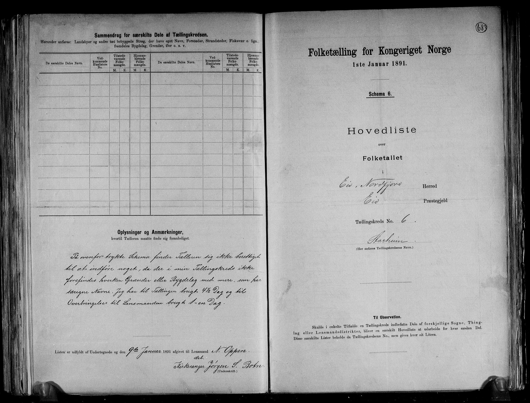 RA, 1891 census for 1443 Eid, 1891, p. 22