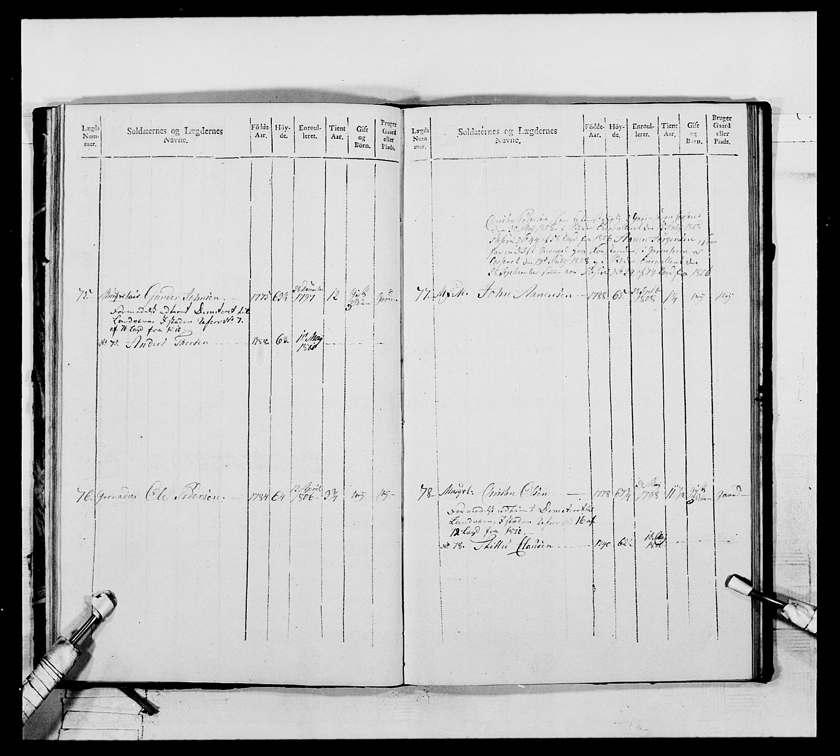 Generalitets- og kommissariatskollegiet, Det kongelige norske kommissariatskollegium, AV/RA-EA-5420/E/Eh/L0111: Vesterlenske nasjonale infanteriregiment, 1810, p. 73