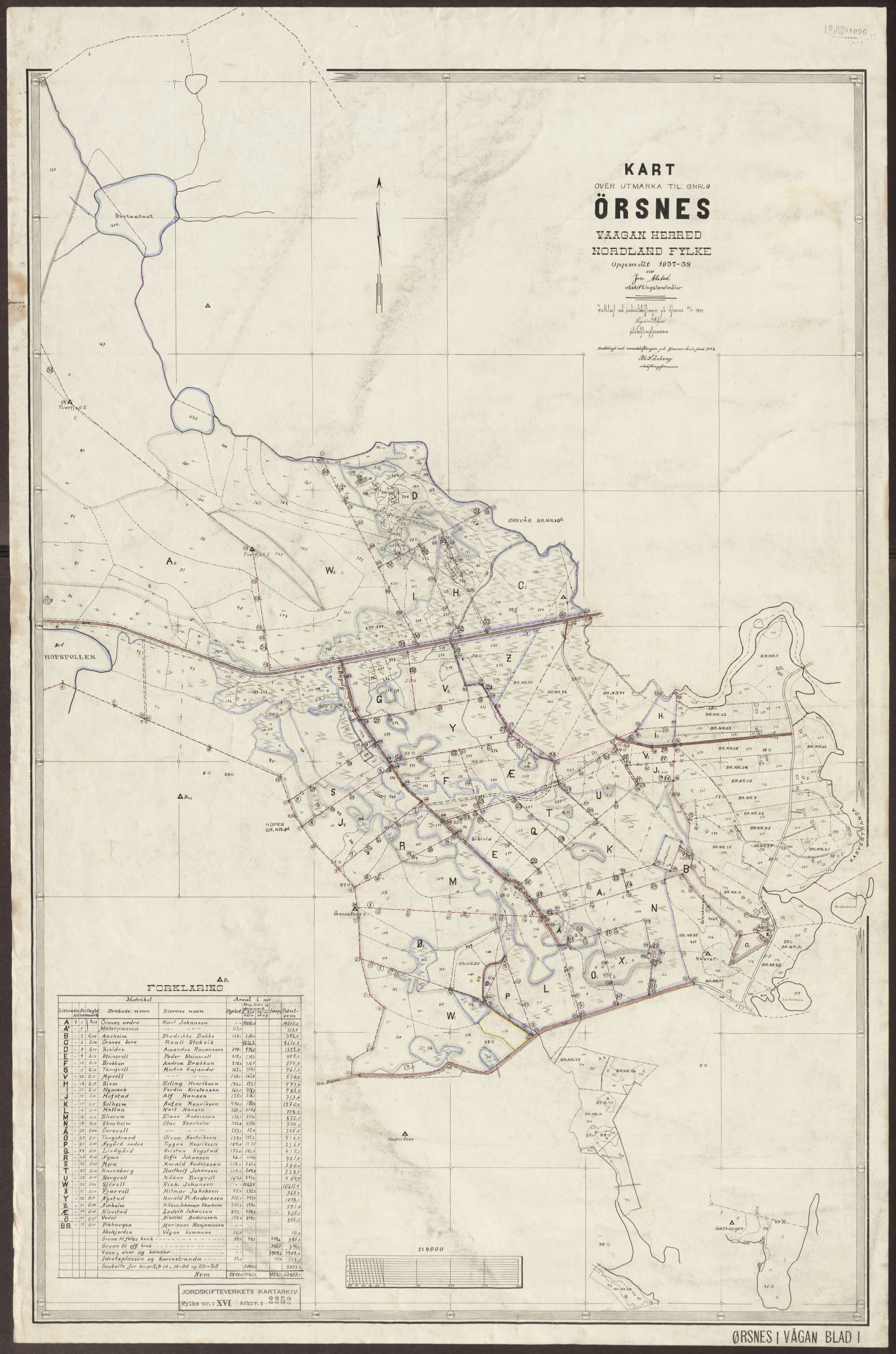 Jordskifteverkets kartarkiv, AV/RA-S-3929/T, 1859-1988, p. 2802