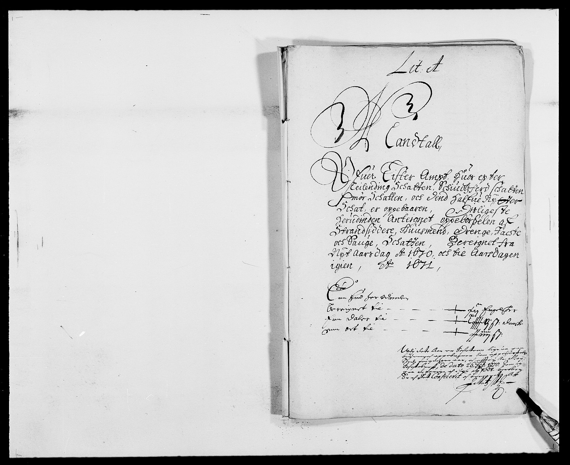 Rentekammeret inntil 1814, Reviderte regnskaper, Fogderegnskap, RA/EA-4092/R41/L2525: Fogderegnskap Lista, 1669-1671, p. 83
