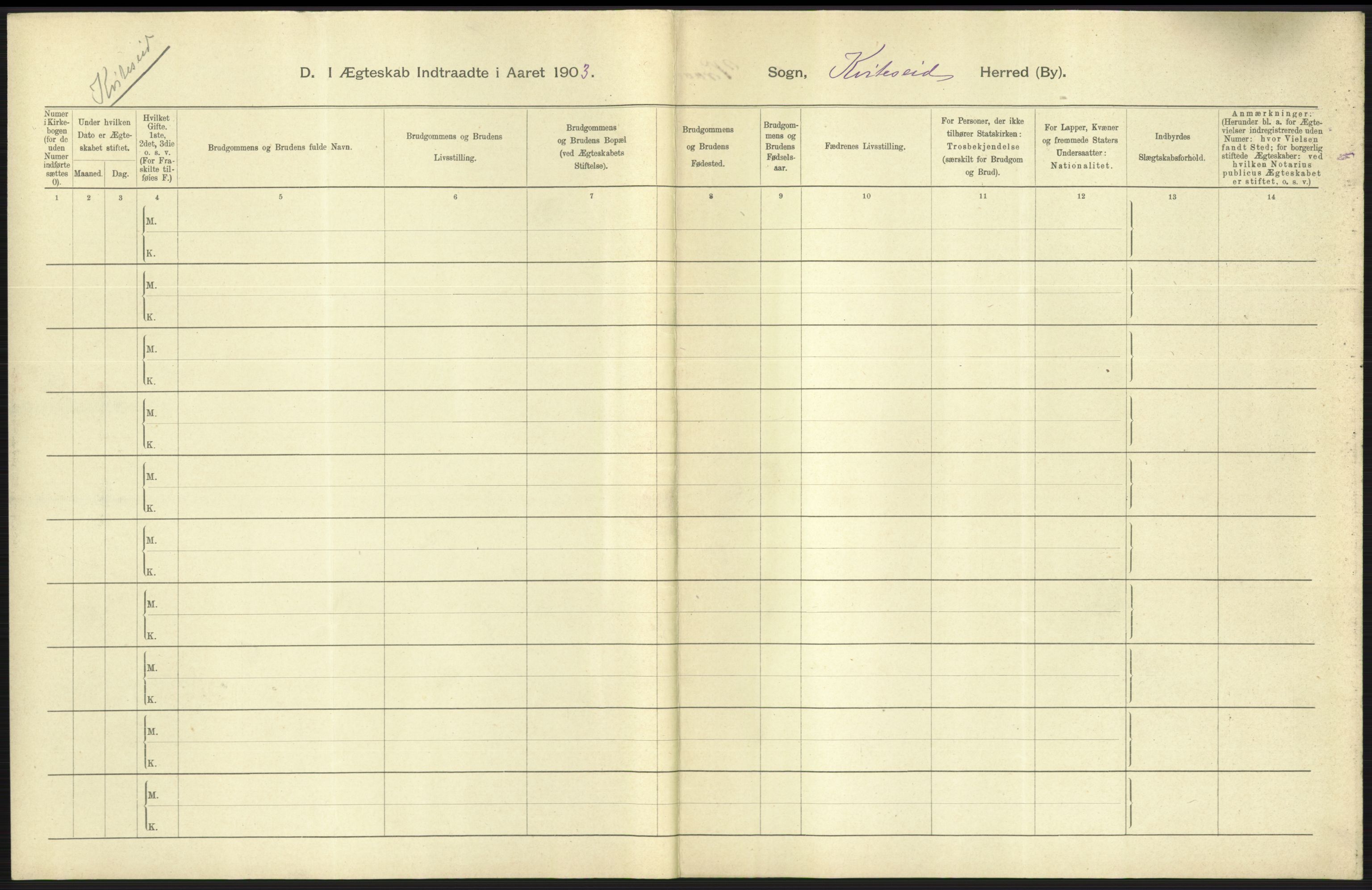 Statistisk sentralbyrå, Sosiodemografiske emner, Befolkning, AV/RA-S-2228/D/Df/Dfa/Dfaa/L0009: Bratsberg amt: Fødte, gifte, døde, 1903, p. 377