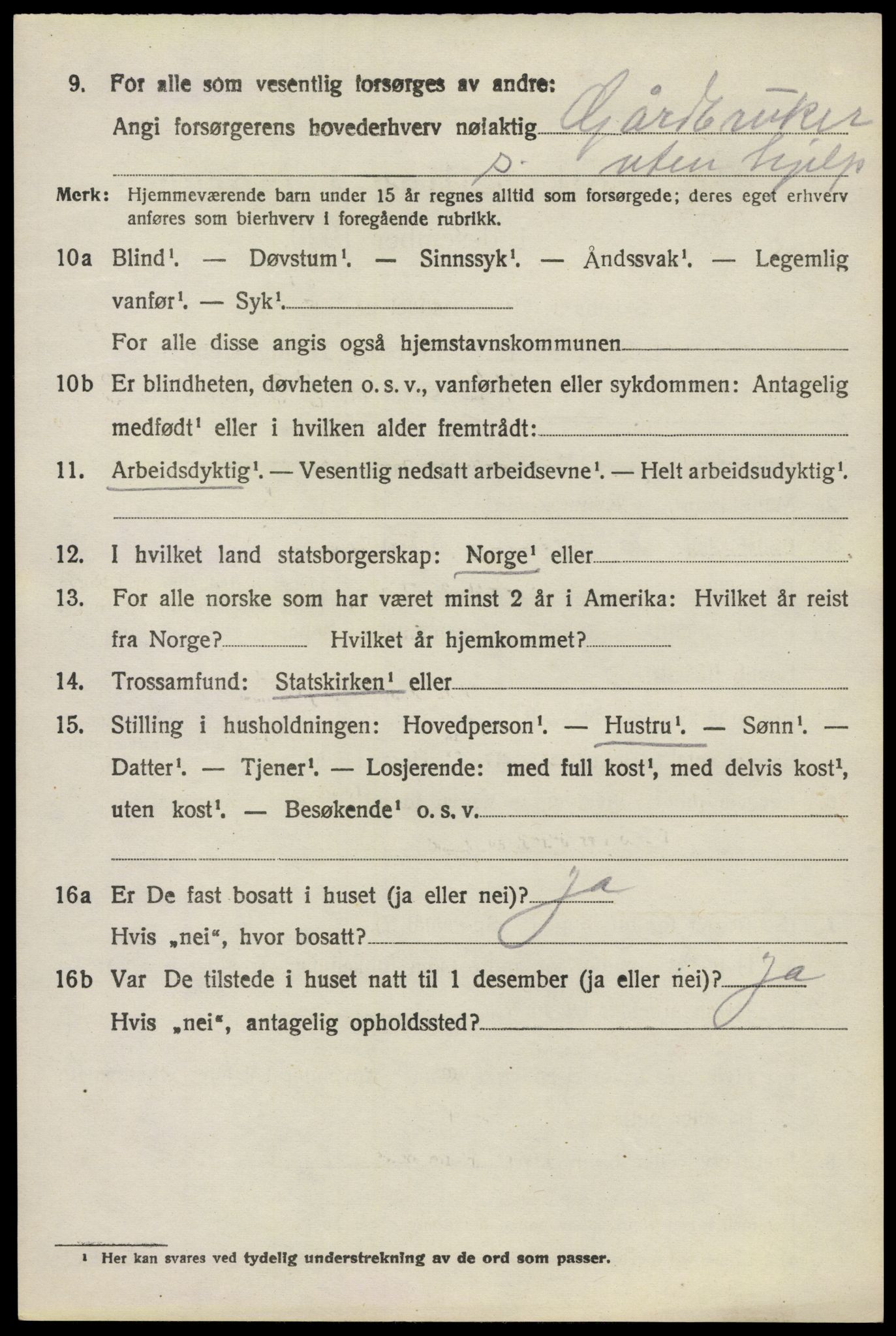 SAO, 1920 census for Høland, 1920, p. 11660