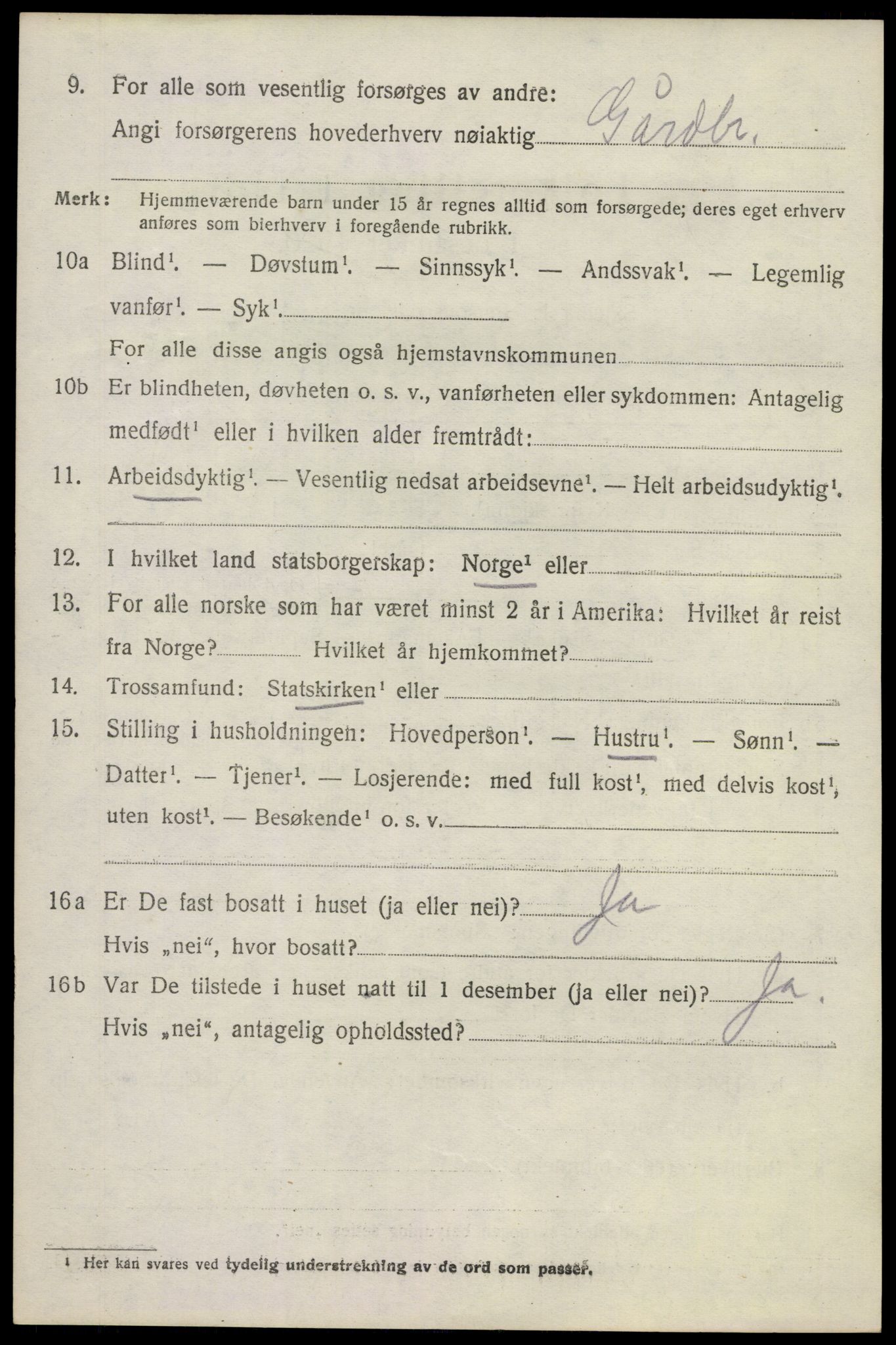 SAKO, 1920 census for Øvre Eiker, 1920, p. 9795