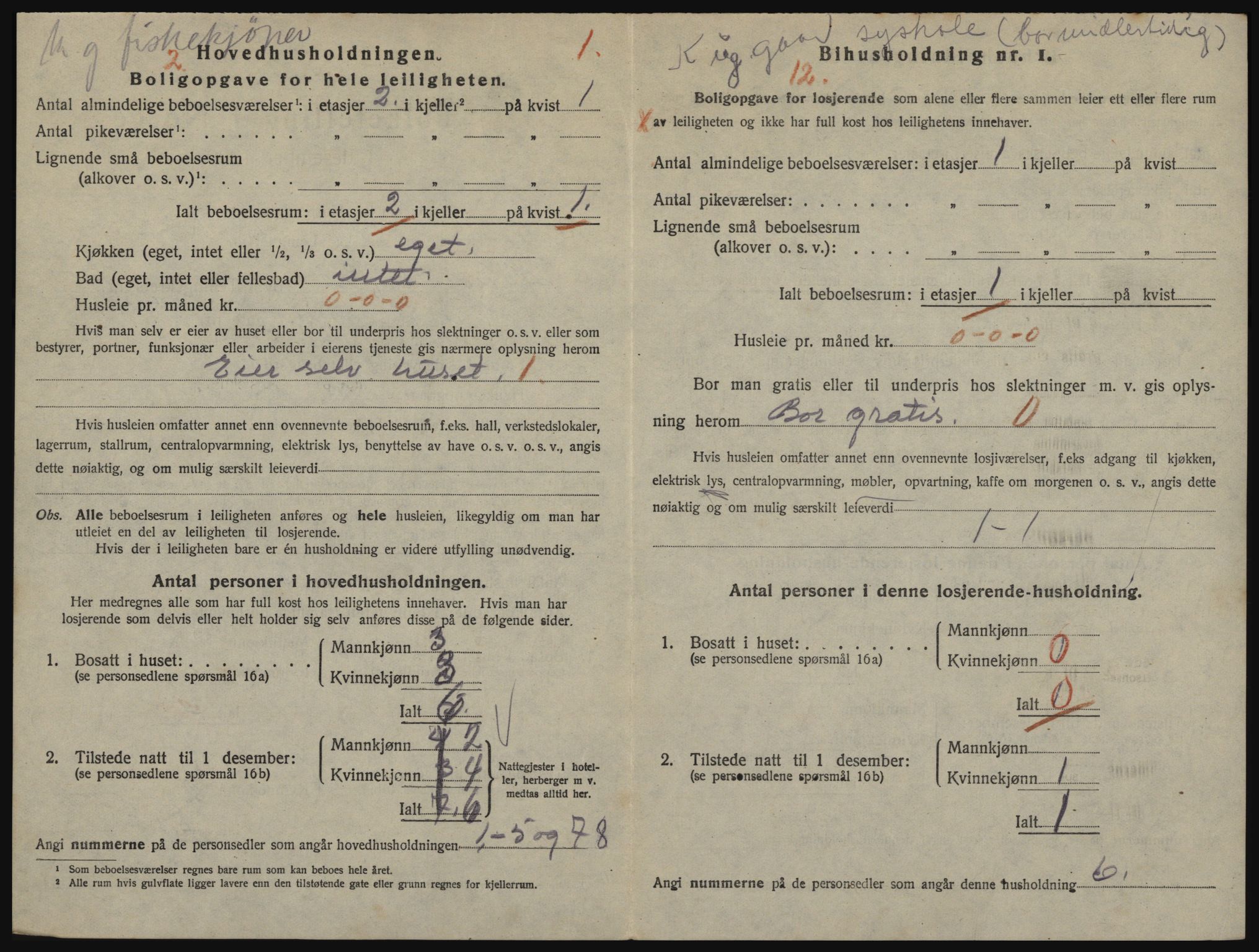 SATØ, 1920 census for Hammerfest, 1920, p. 1107