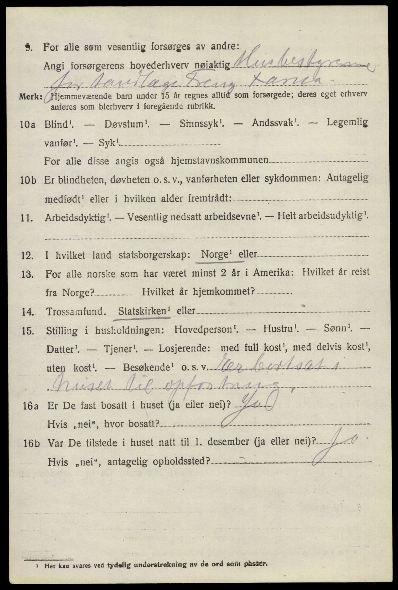 SAO, 1920 census for Eidsvoll, 1920, p. 20148