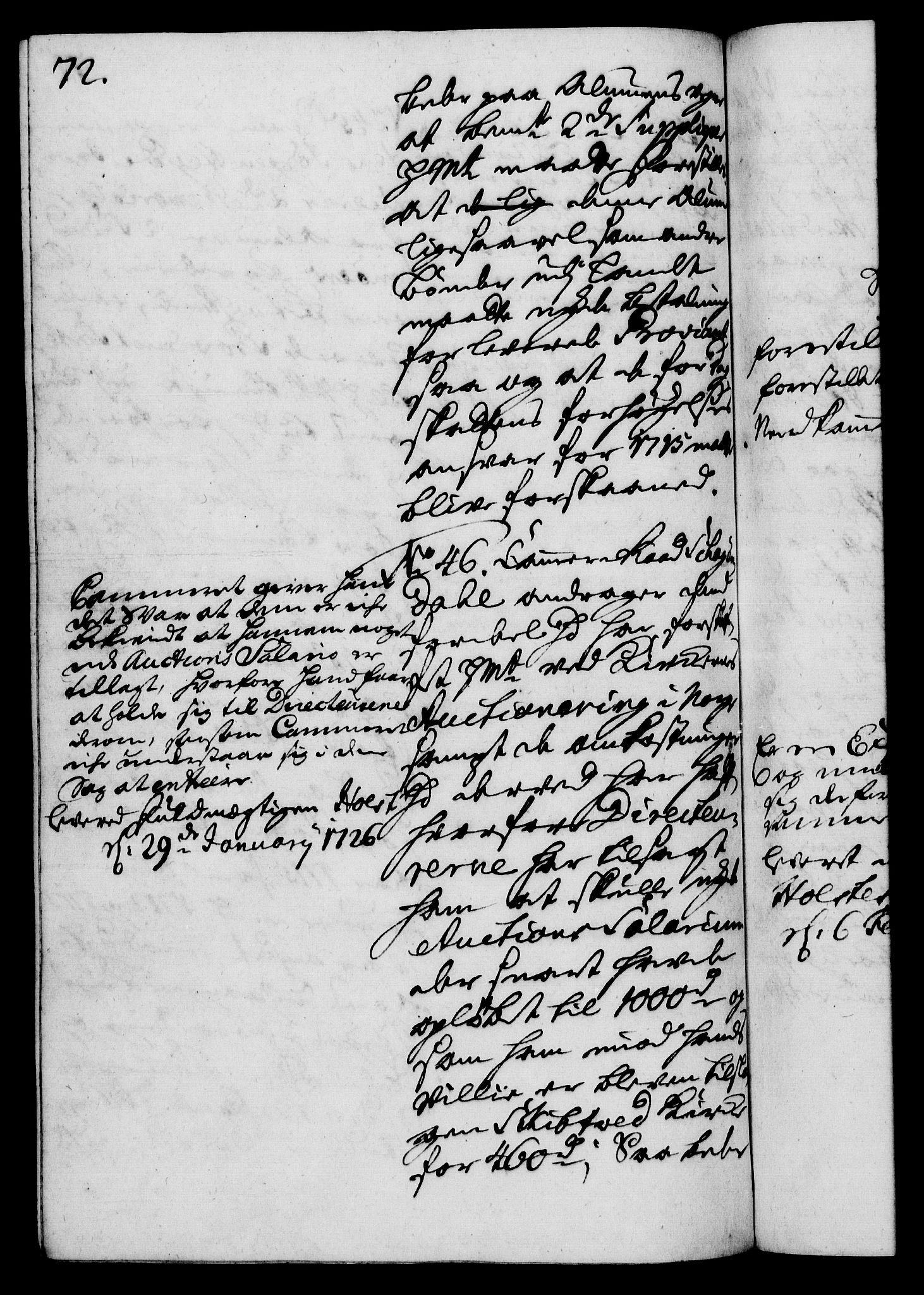 Rentekammeret, Kammerkanselliet, RA/EA-3111/G/Gh/Gha/L0008: Norsk ekstraktmemorialprotokoll (merket RK 53.53), 1725-1726, p. 72