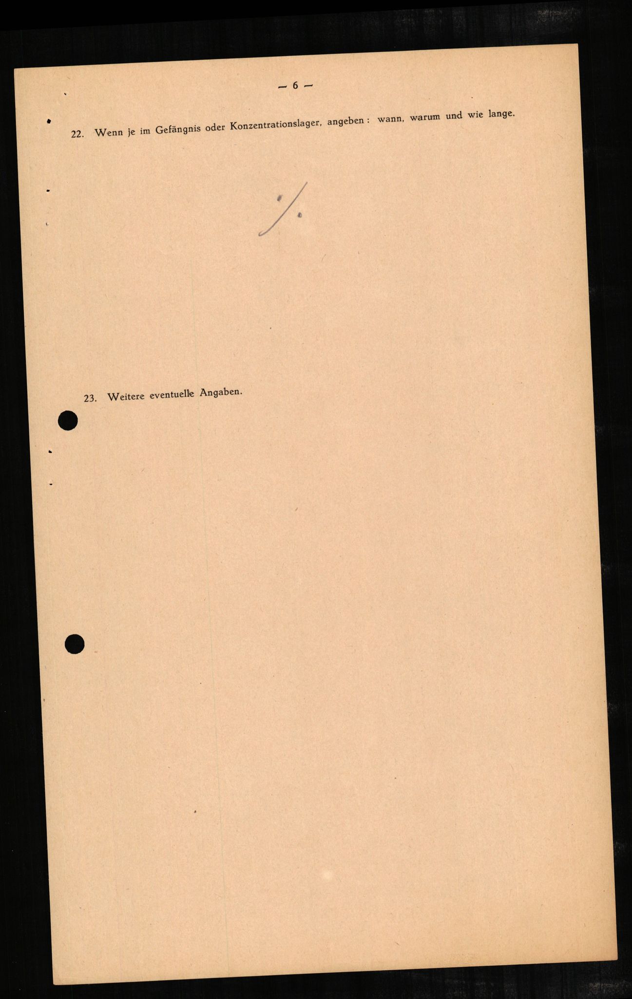 Forsvaret, Forsvarets overkommando II, RA/RAFA-3915/D/Db/L0002: CI Questionaires. Tyske okkupasjonsstyrker i Norge. Tyskere., 1945-1946, p. 169