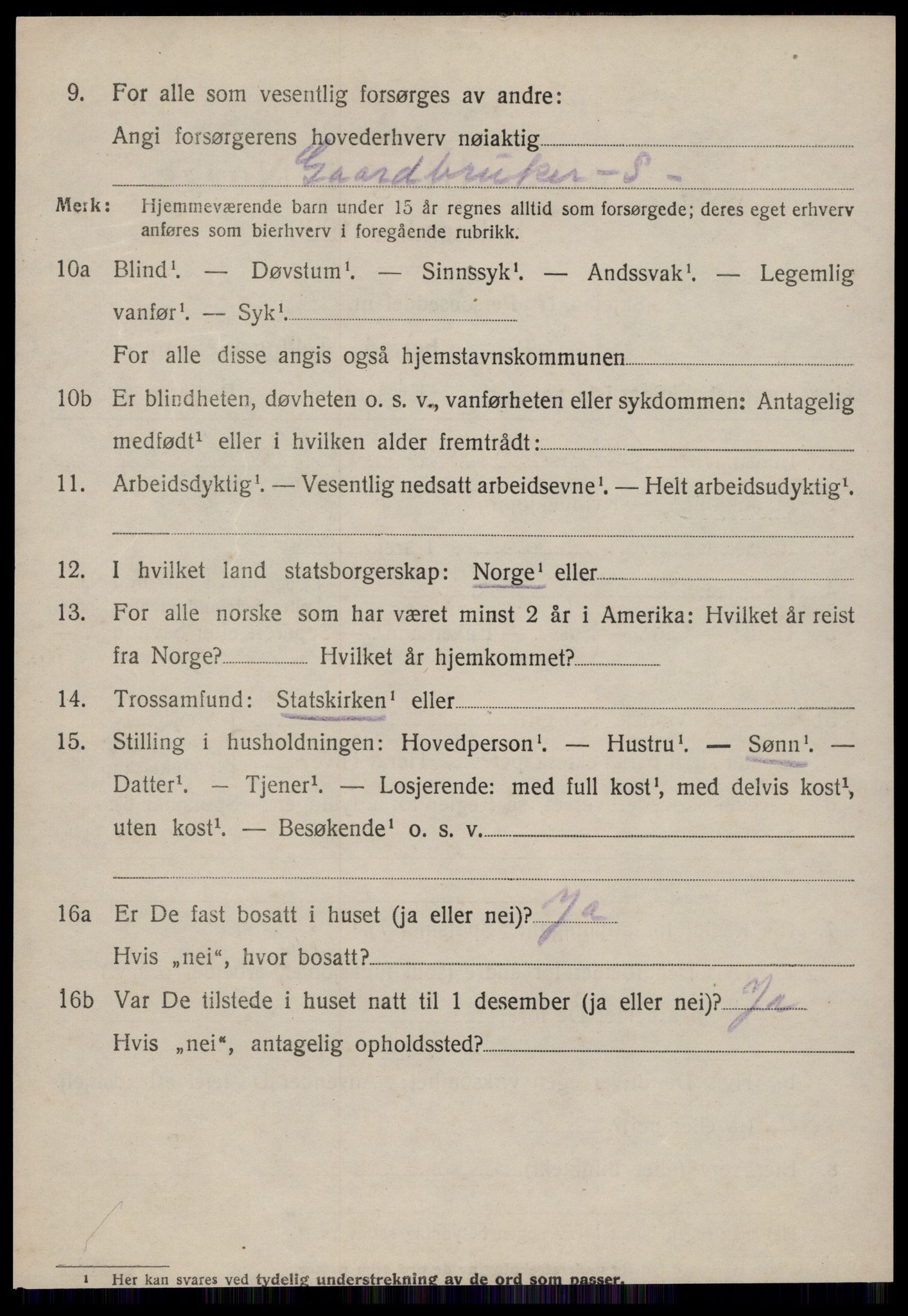 SAT, 1920 census for Øre, 1920, p. 2252