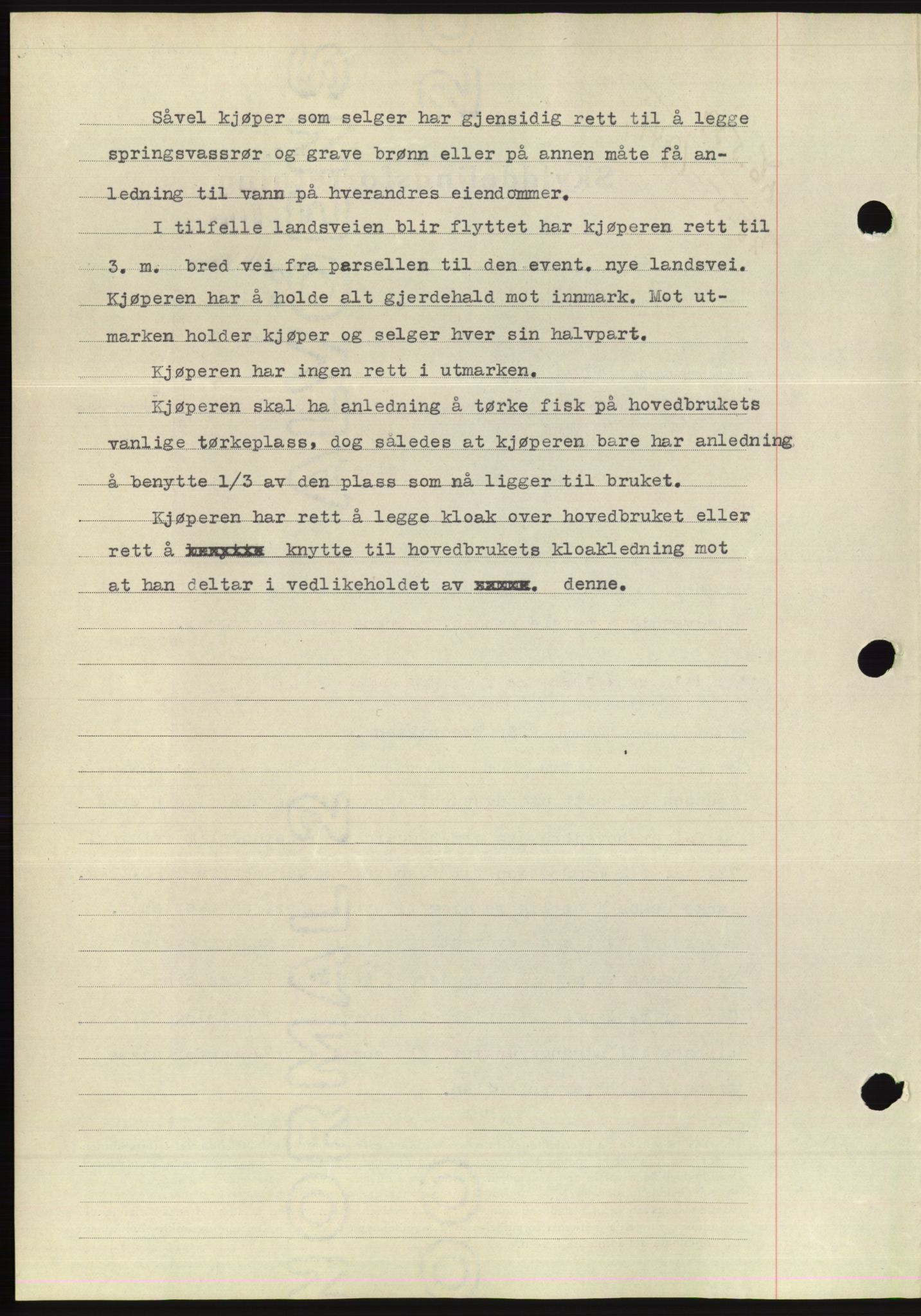 Søre Sunnmøre sorenskriveri, AV/SAT-A-4122/1/2/2C/L0071: Mortgage book no. 65, 1941-1941, Diary no: : 539/1941