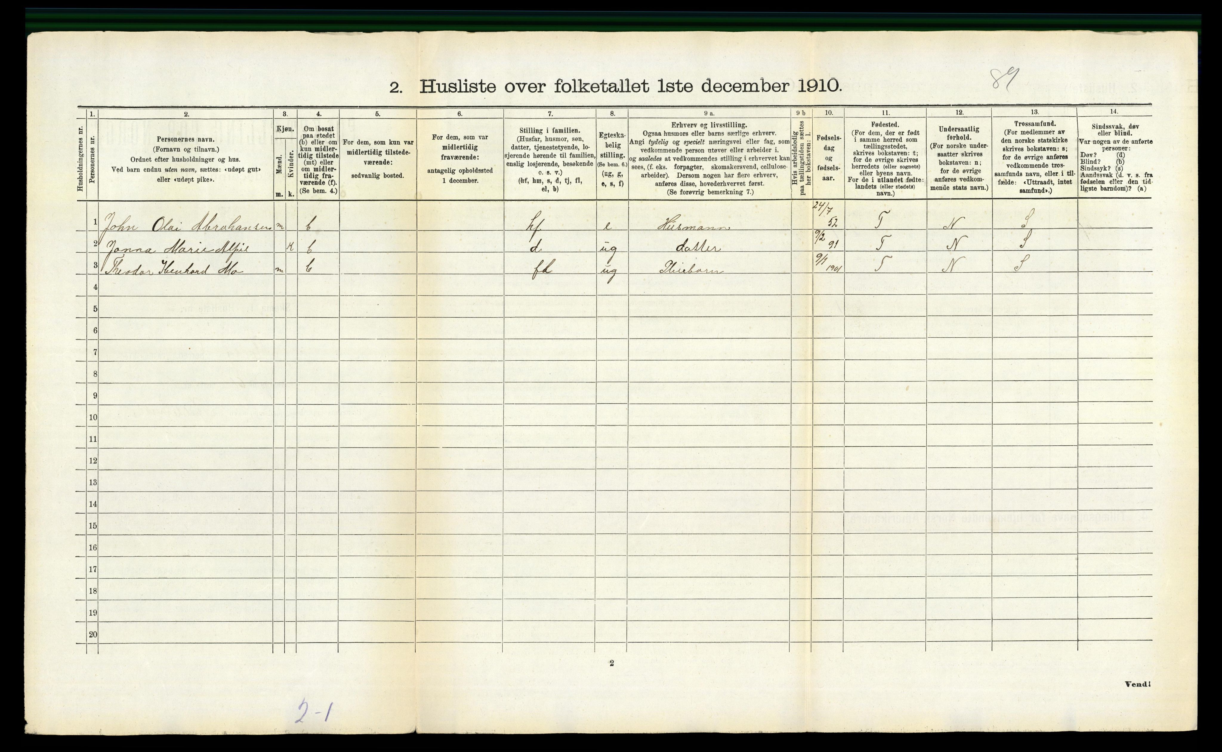 RA, 1910 census for Meløy, 1910, p. 753