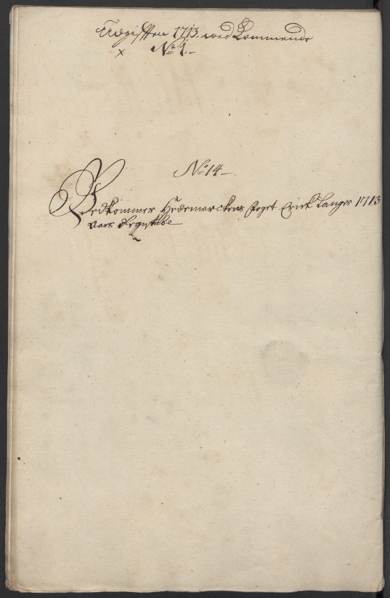 Rentekammeret inntil 1814, Reviderte regnskaper, Fogderegnskap, AV/RA-EA-4092/R16/L1050: Fogderegnskap Hedmark, 1713, p. 354