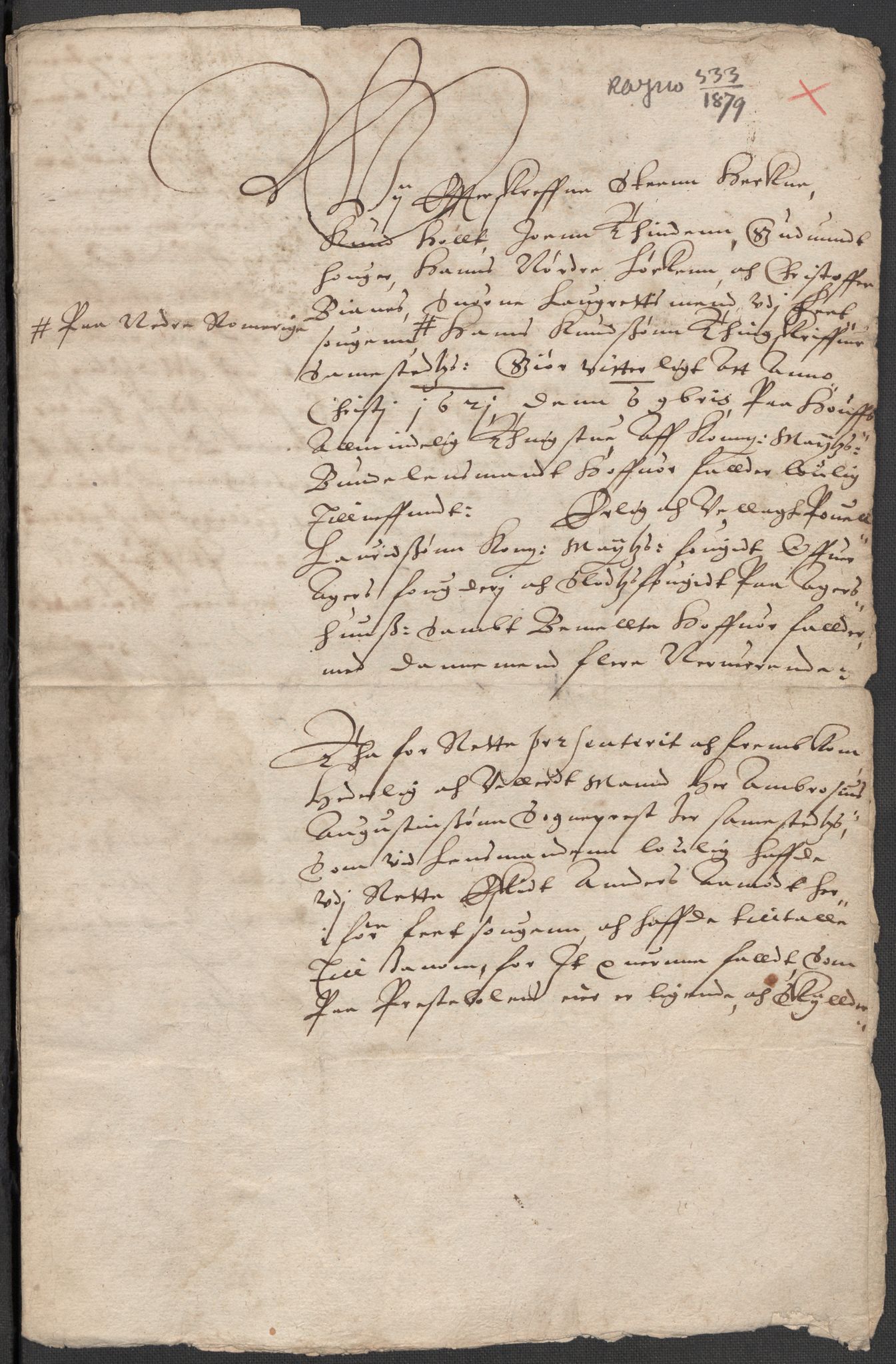 Riksarkivets diplomsamling, AV/RA-EA-5965/F15/L0009: Prestearkiv - Akershus, 1620-1738, p. 50