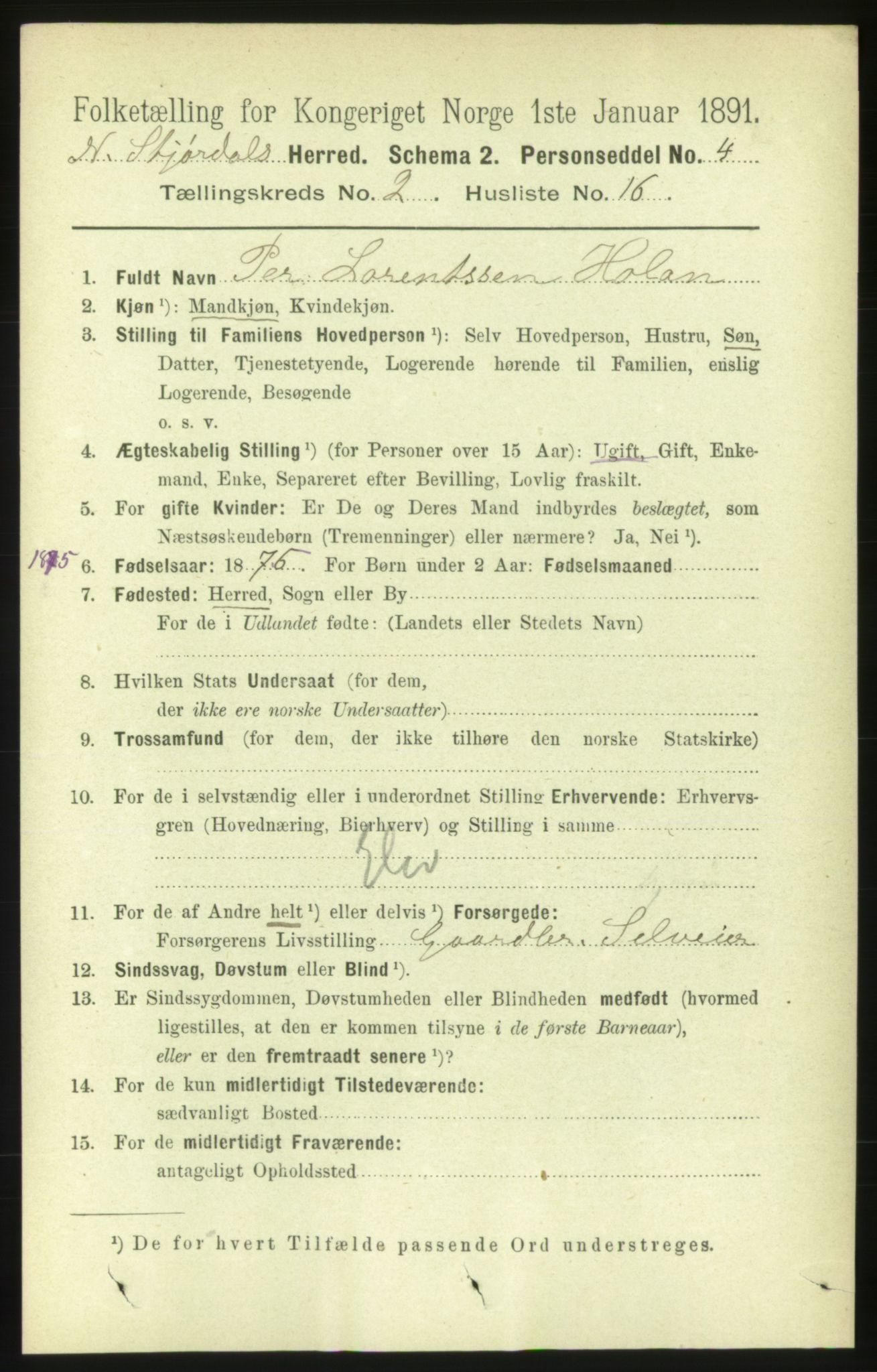 RA, 1891 census for 1714 Nedre Stjørdal, 1891, p. 569
