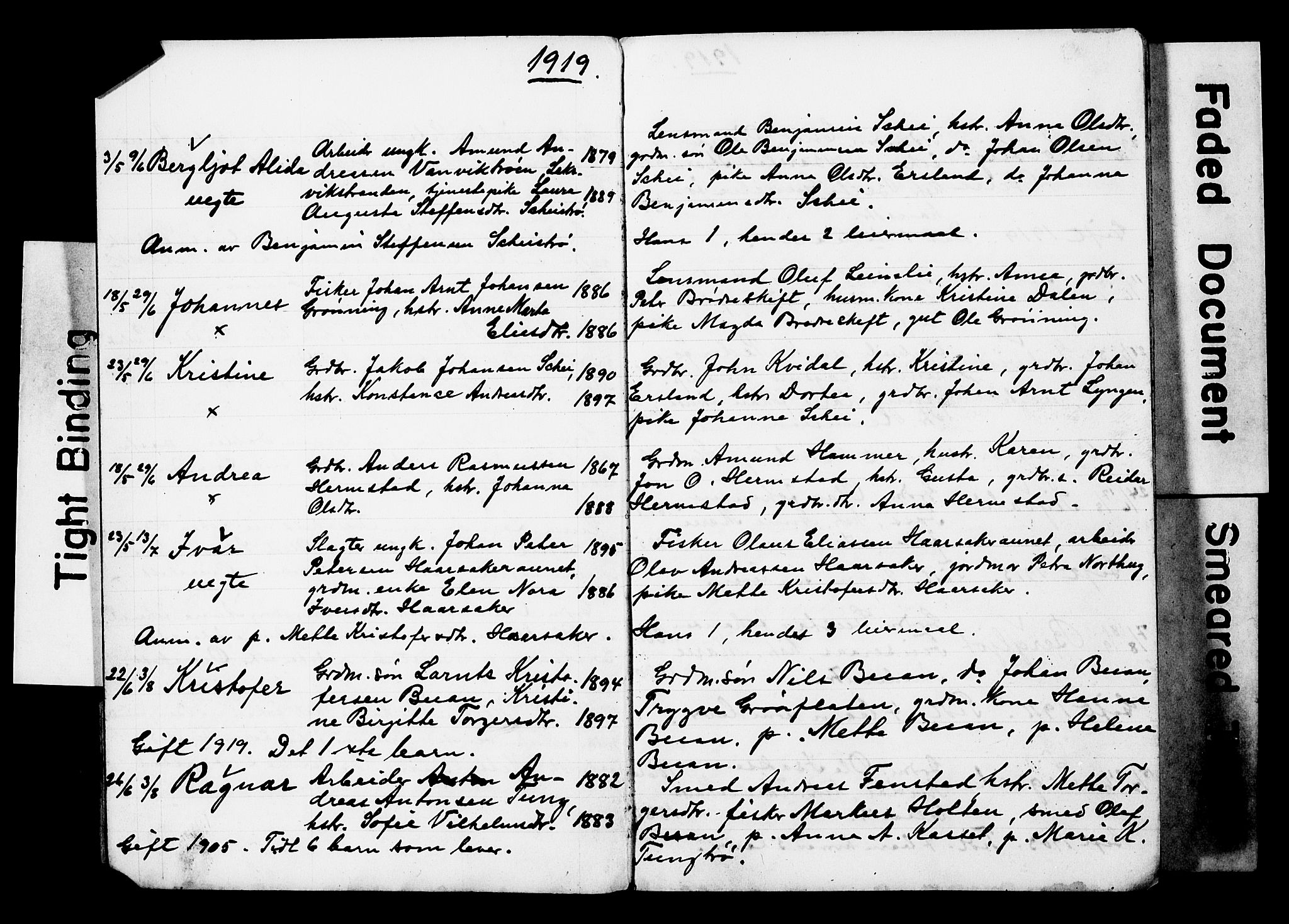 Ministerialprotokoller, klokkerbøker og fødselsregistre - Sør-Trøndelag, AV/SAT-A-1456/646/L0631: Parish register (copy) no. 646C04, 1917-1930
