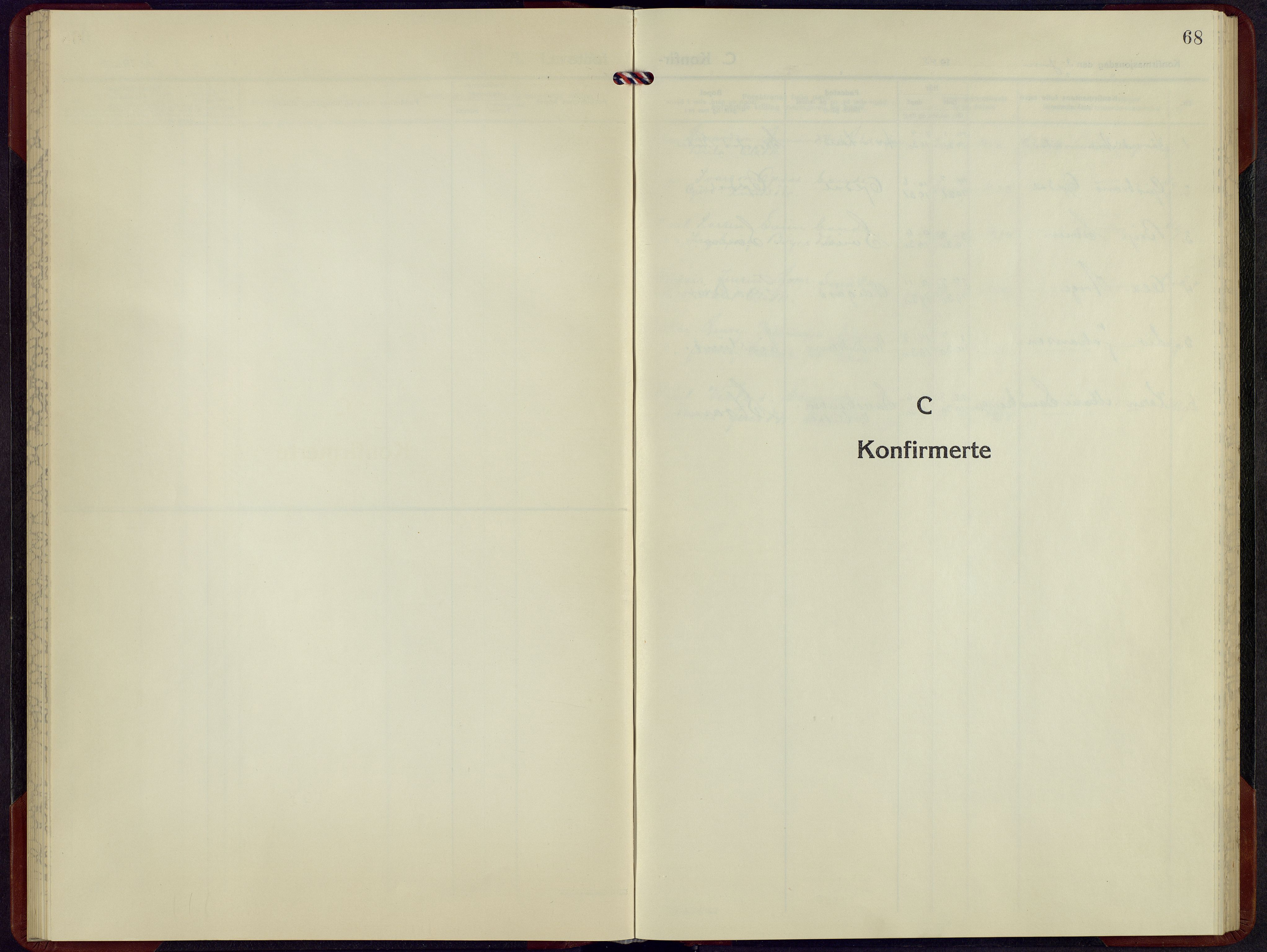 Vang prestekontor, Valdres, SAH/PREST-140/H/Hb/L0010: Parish register (copy) no. 10, 1945-1966, p. 68