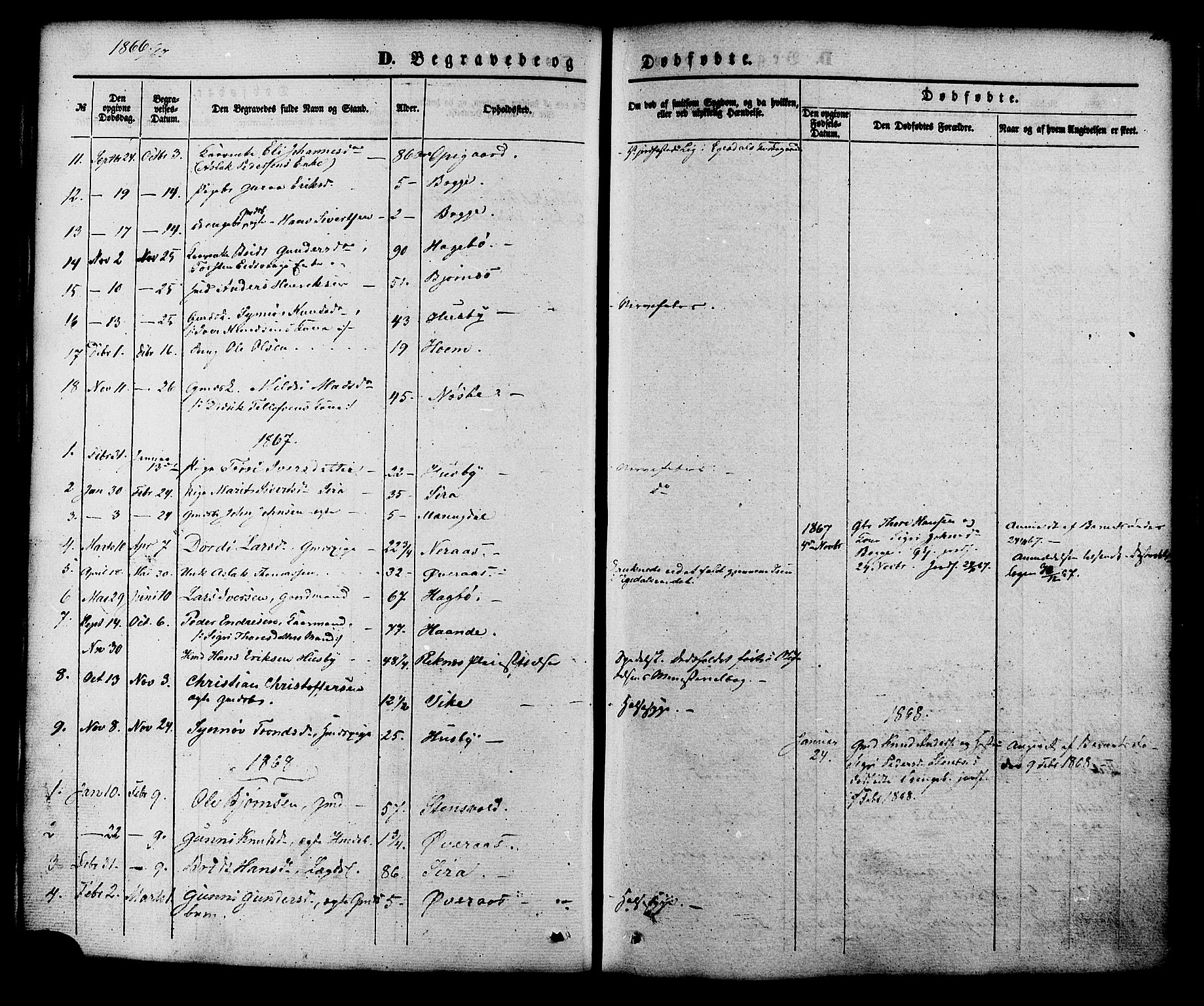 Ministerialprotokoller, klokkerbøker og fødselsregistre - Møre og Romsdal, AV/SAT-A-1454/552/L0637: Parish register (official) no. 552A01, 1845-1879, p. 253